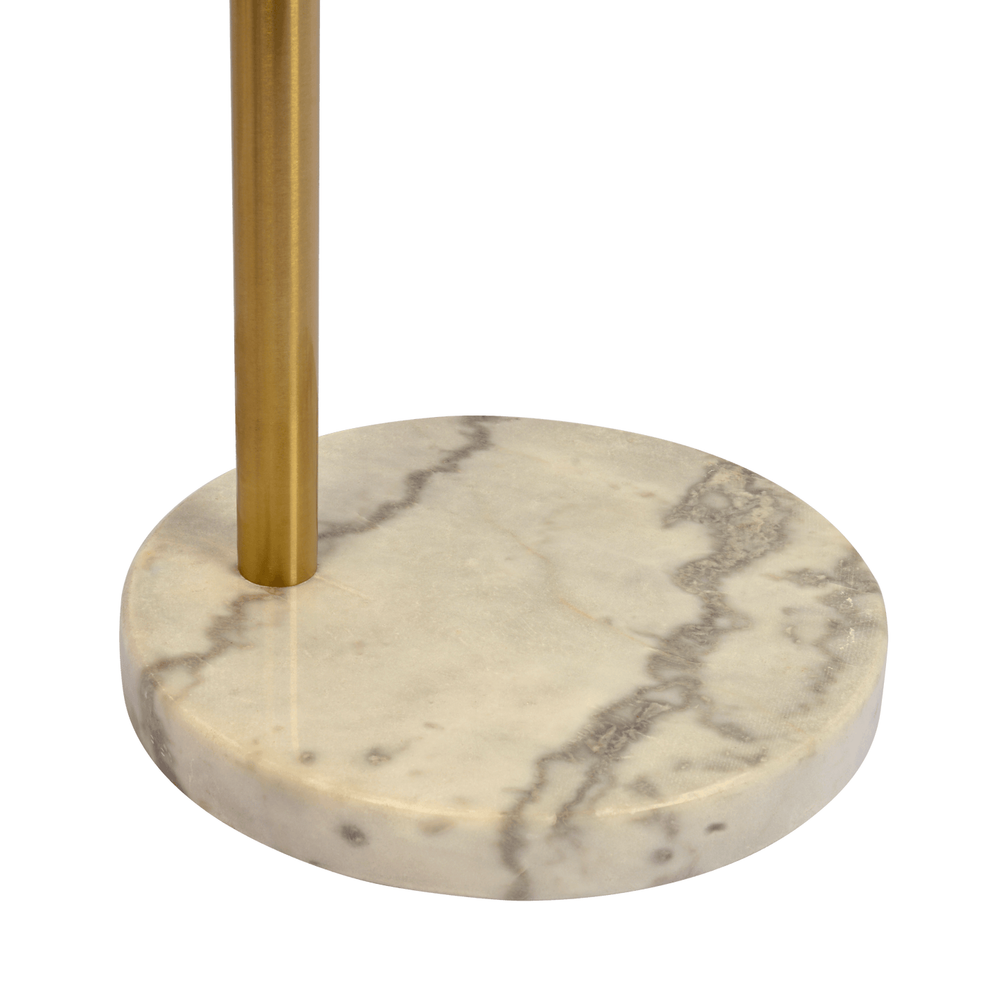 Oasis Long Arm Gold Brass Adjustable Floor Lamp