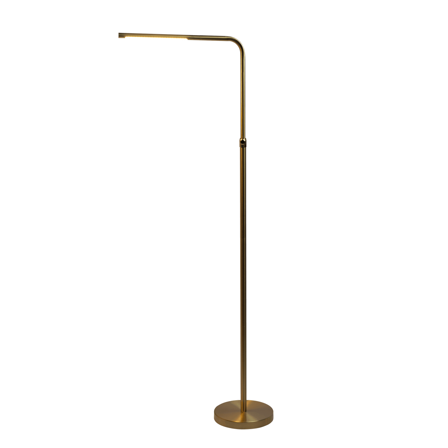 Verve Brassed Gold Floor Lamp