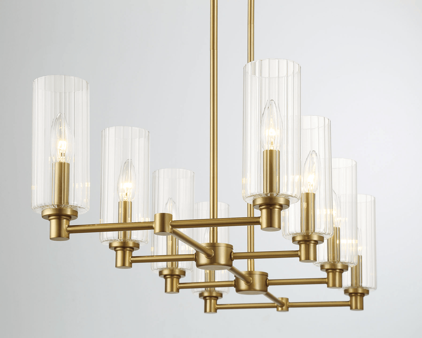 Willow Eight Light Island Pendant Lamp