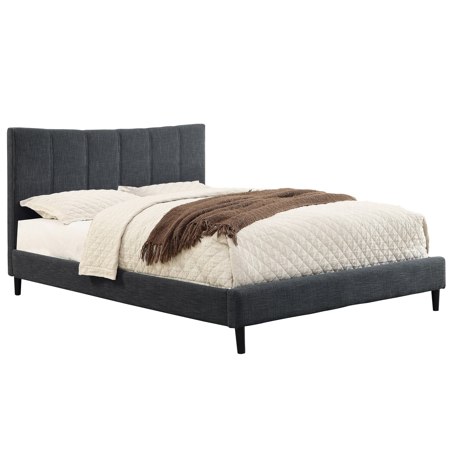 Rimo Double Bed Grey