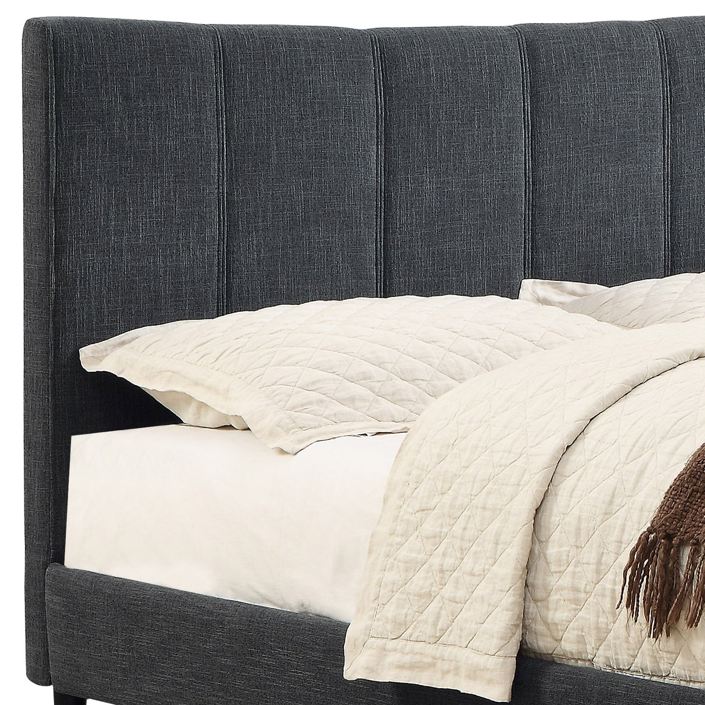Rimo Queen Bed Grey
