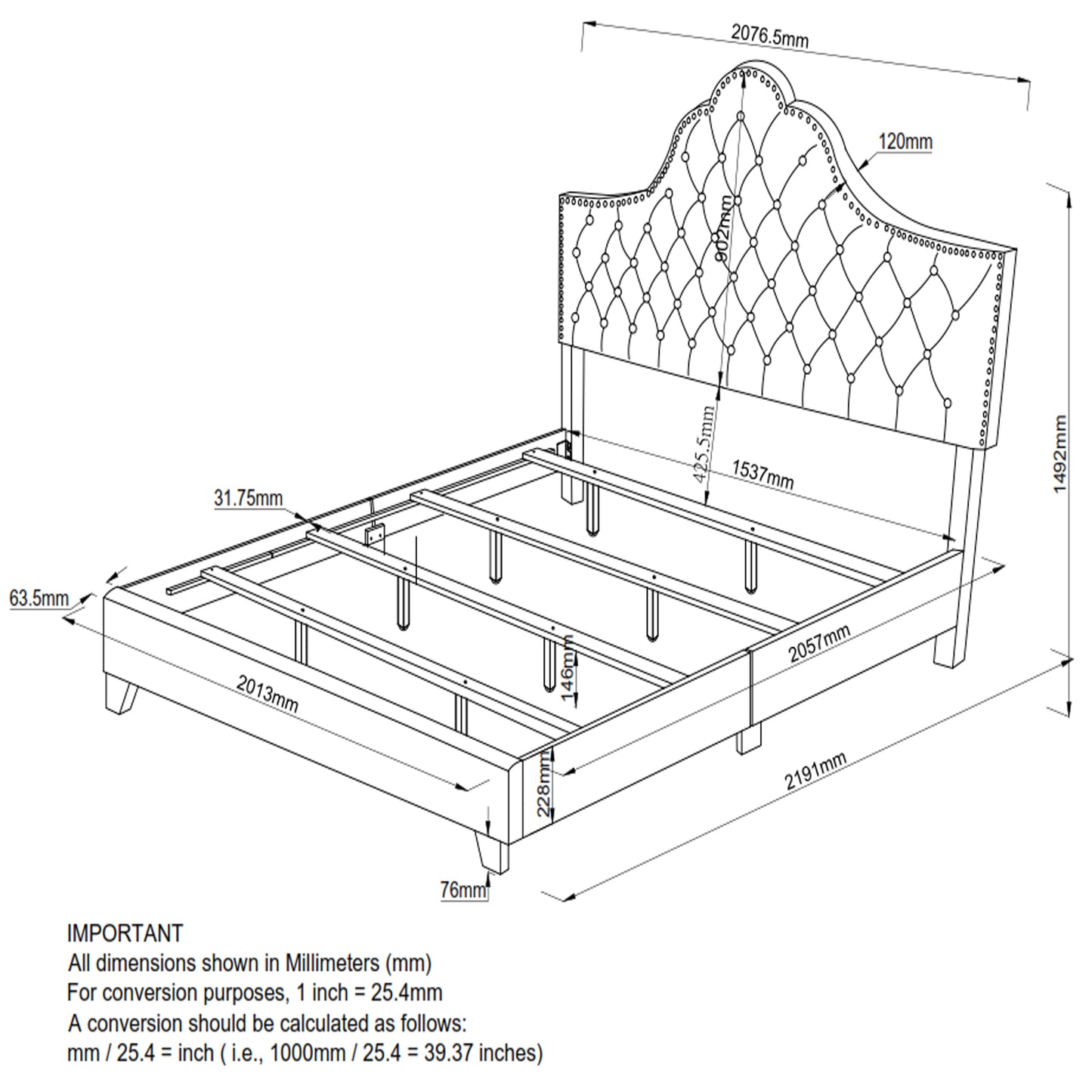 Greta King Bed