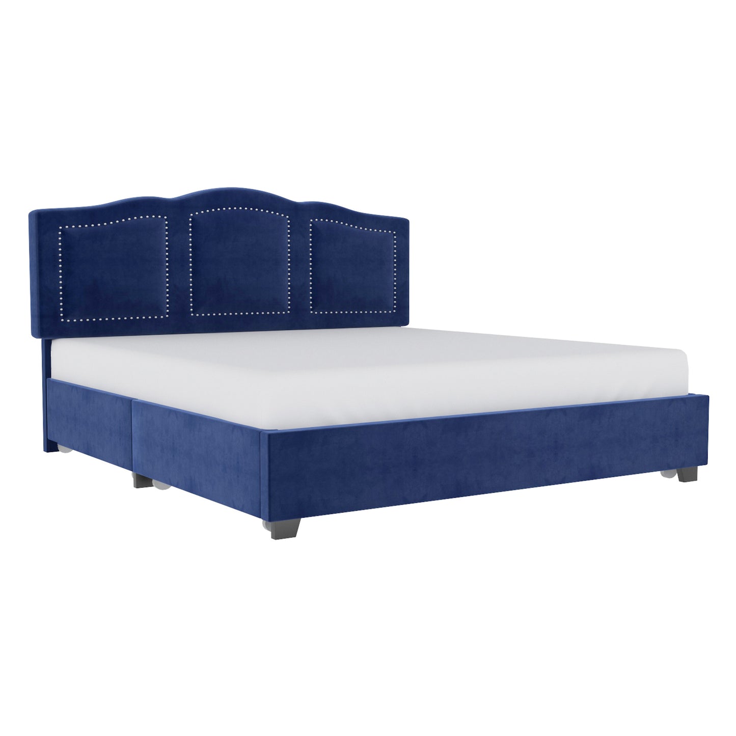 Diana King Platform Bed with Storage
