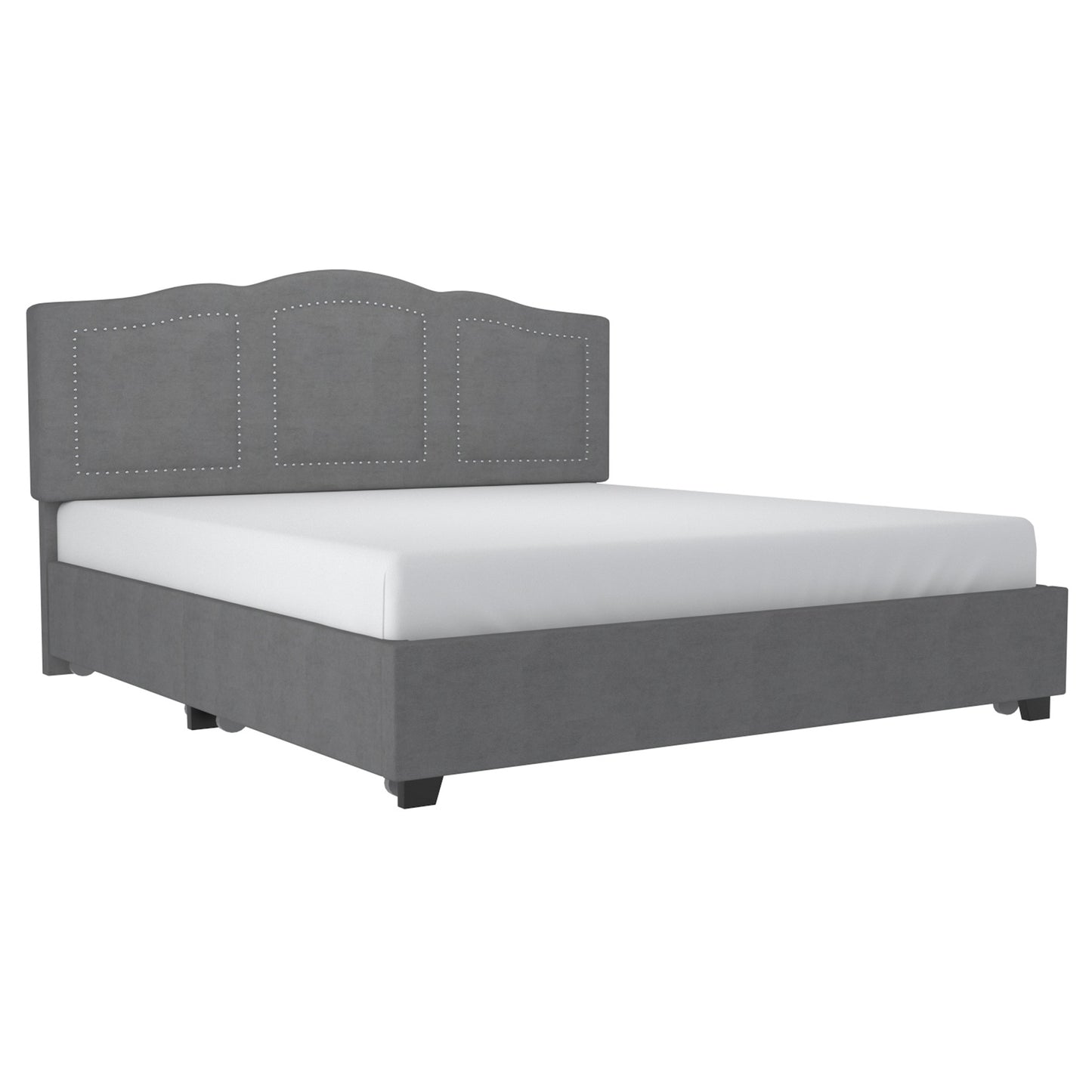 Diana King Platform Bed with Storage