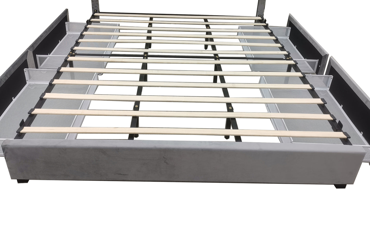 Diana King Platform Bed with Storage