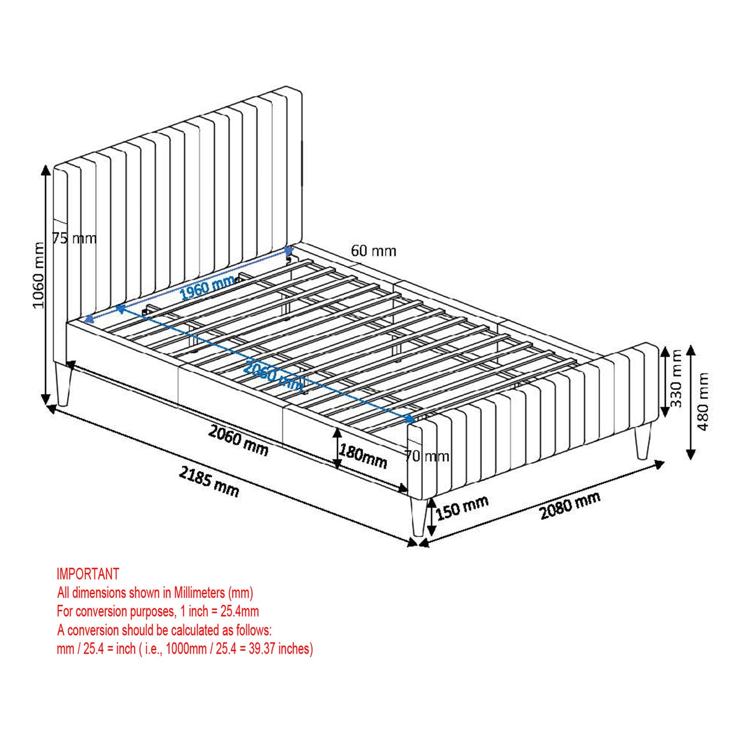 Hannah King Bed