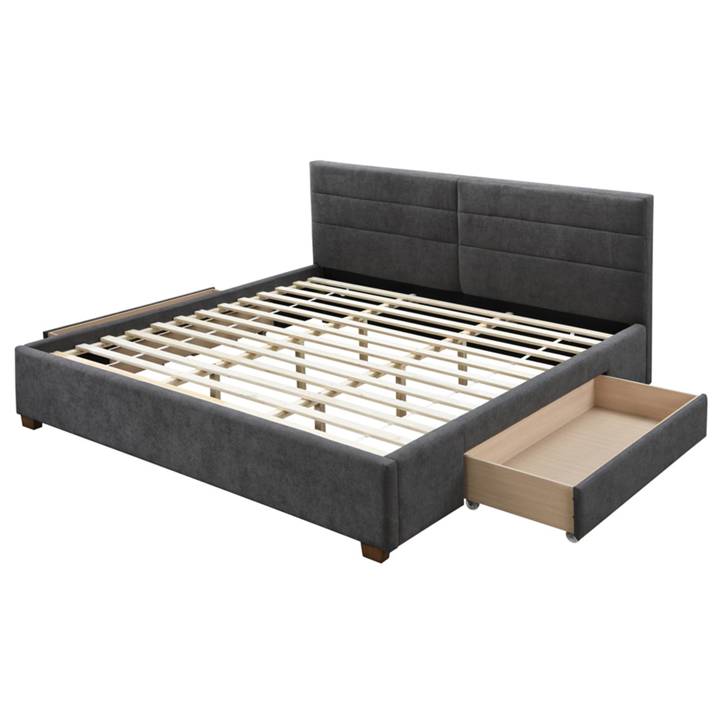 Emilio King Bed with Storage