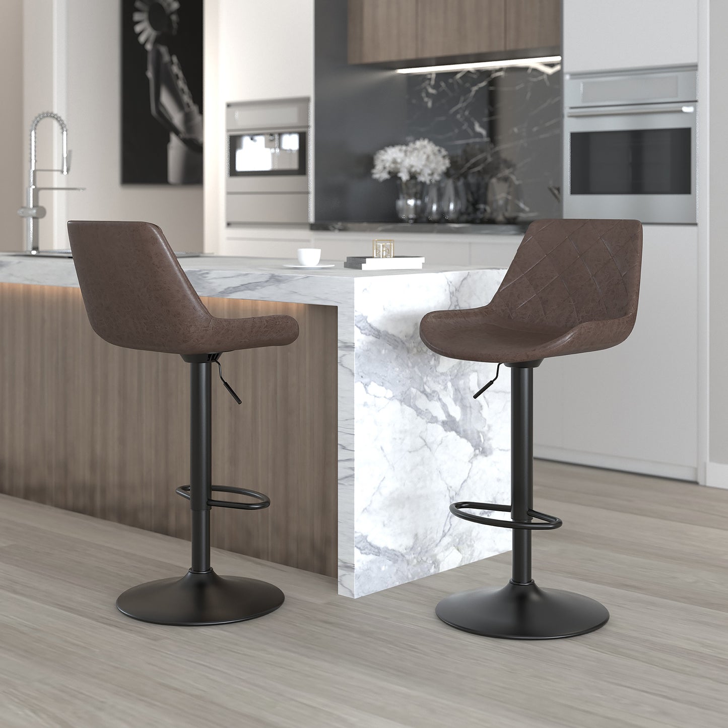Kansas Air Lift Stools