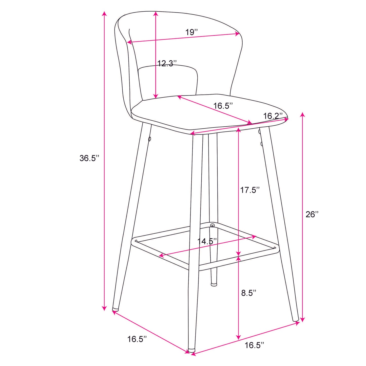 Camille Counter Stools