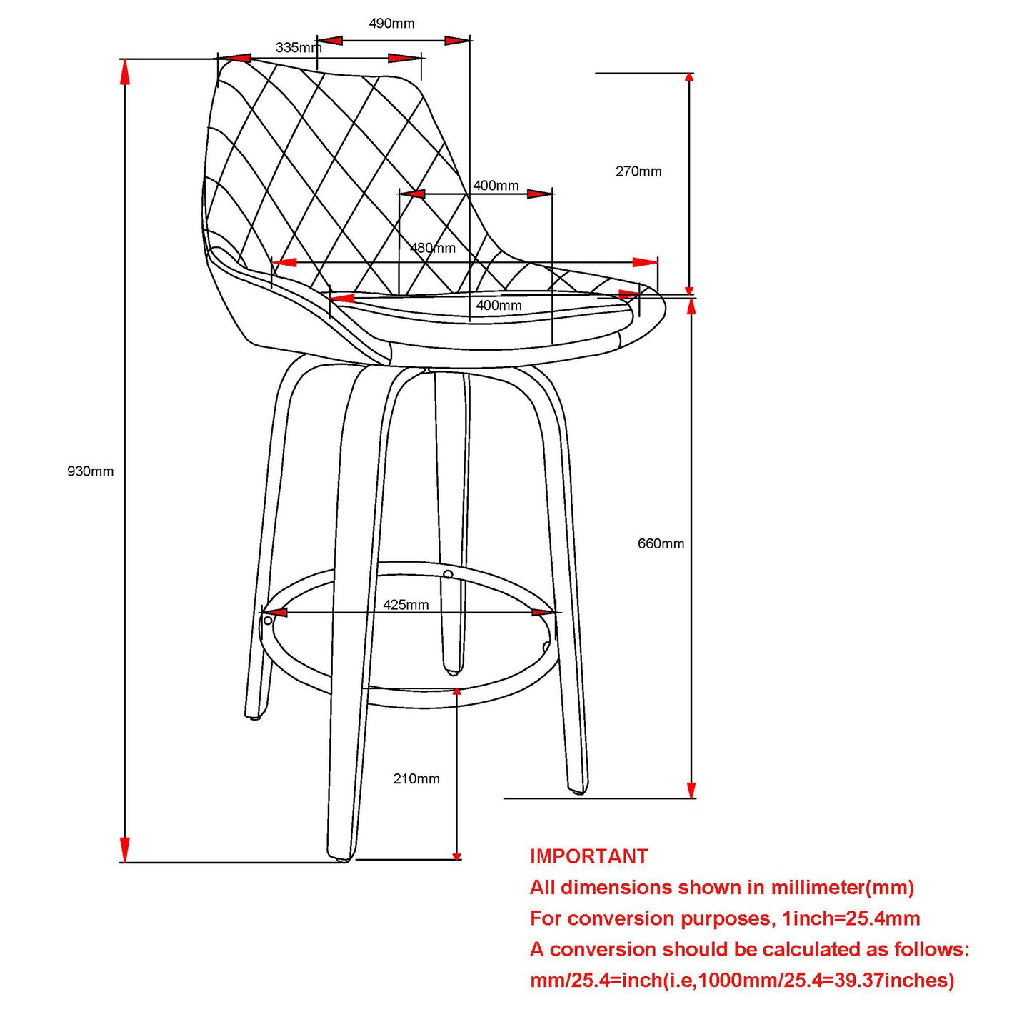 Kenzo Counter Stools