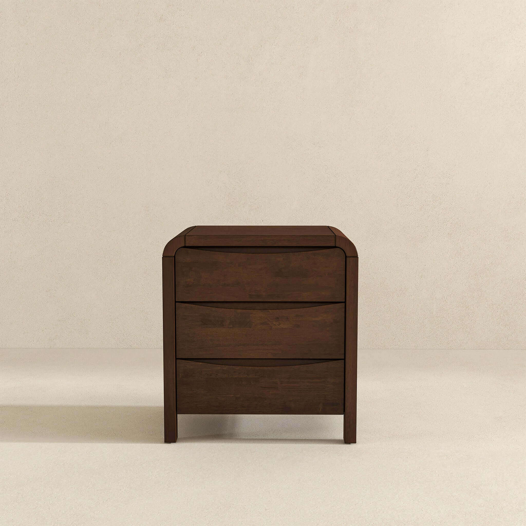Lionel Mid Century Modern Solid Wood Nightstand