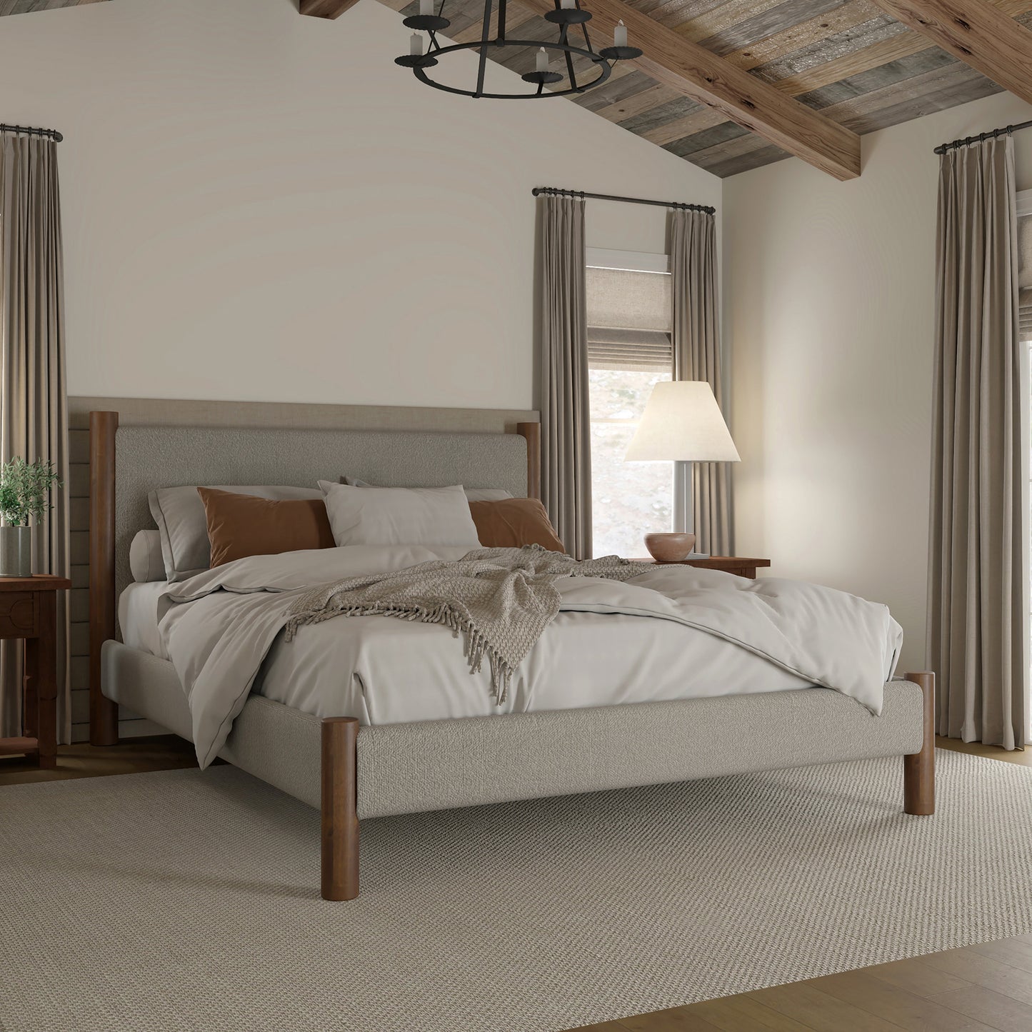 Zoran Platform Queen Bed