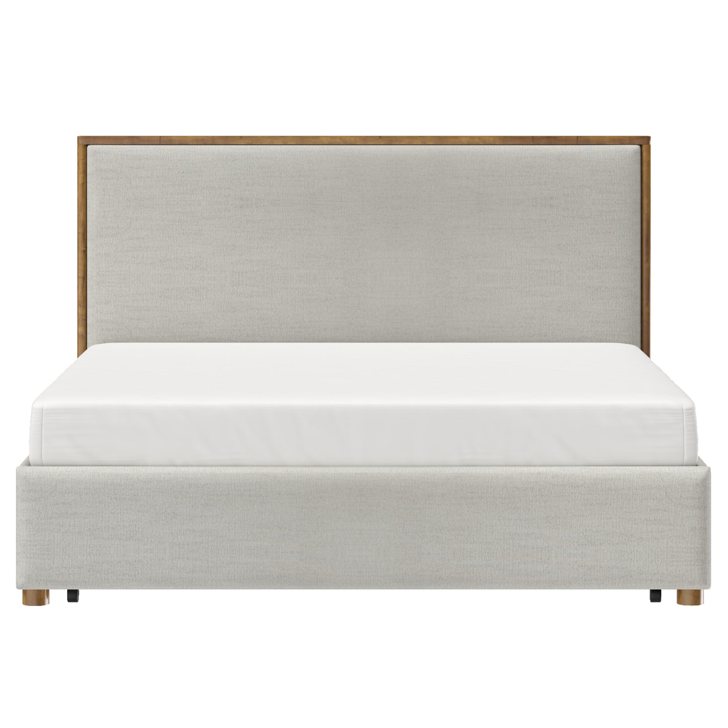 ANDOVER-78" PLATFORM BED w/DRAWER-OAT