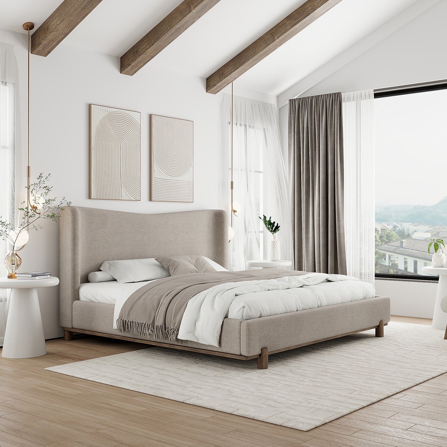 Isadora Platform Bed King