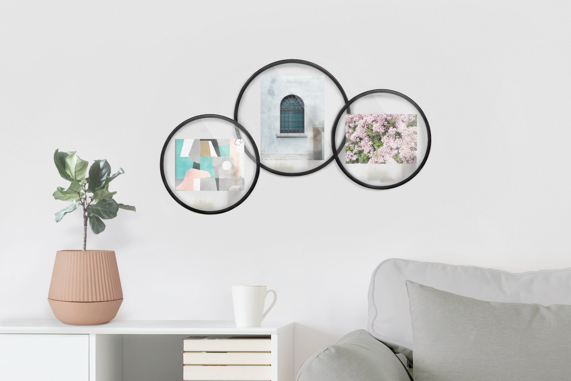 Infinity Round Picture Frame