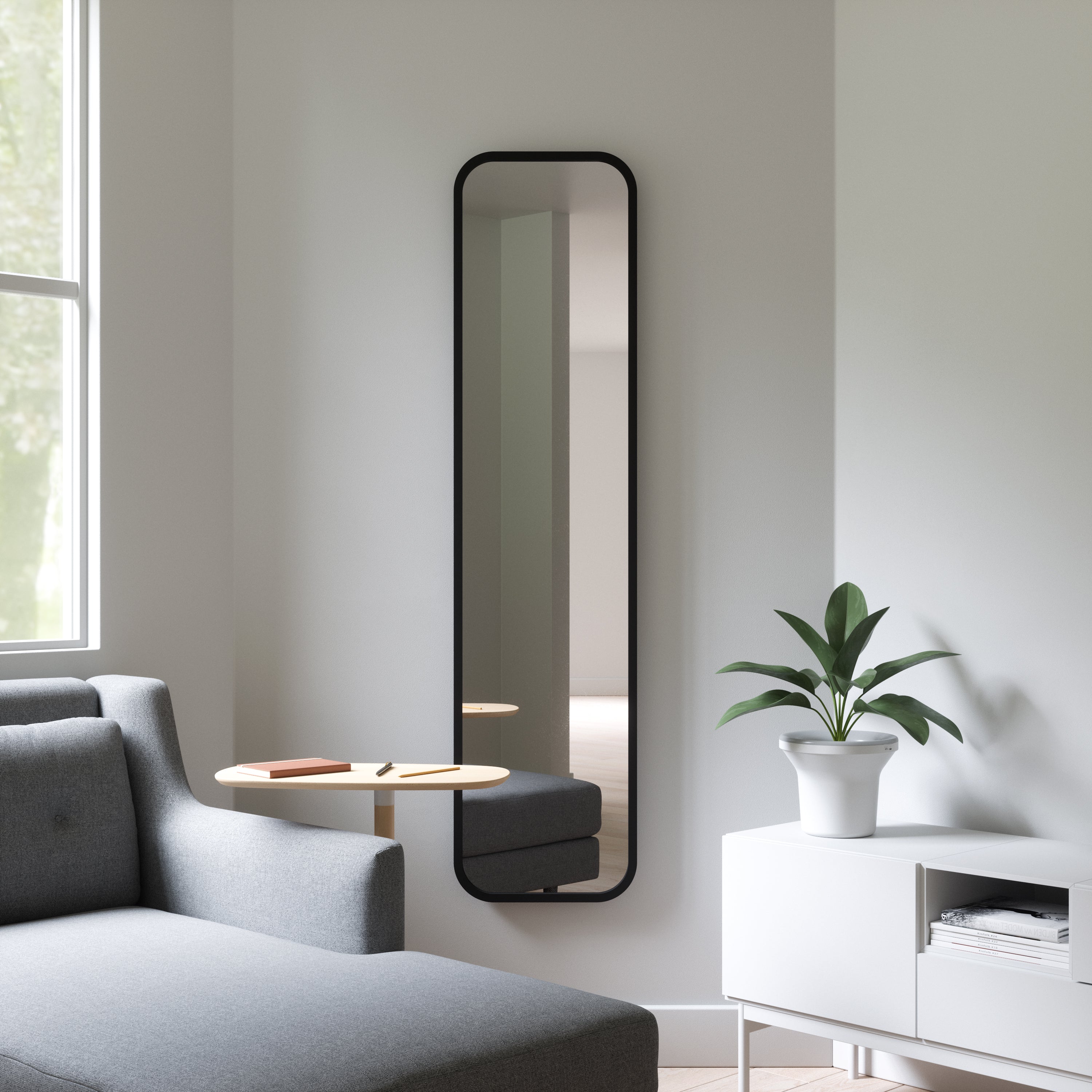 Hub Full-Length Wall Mirror