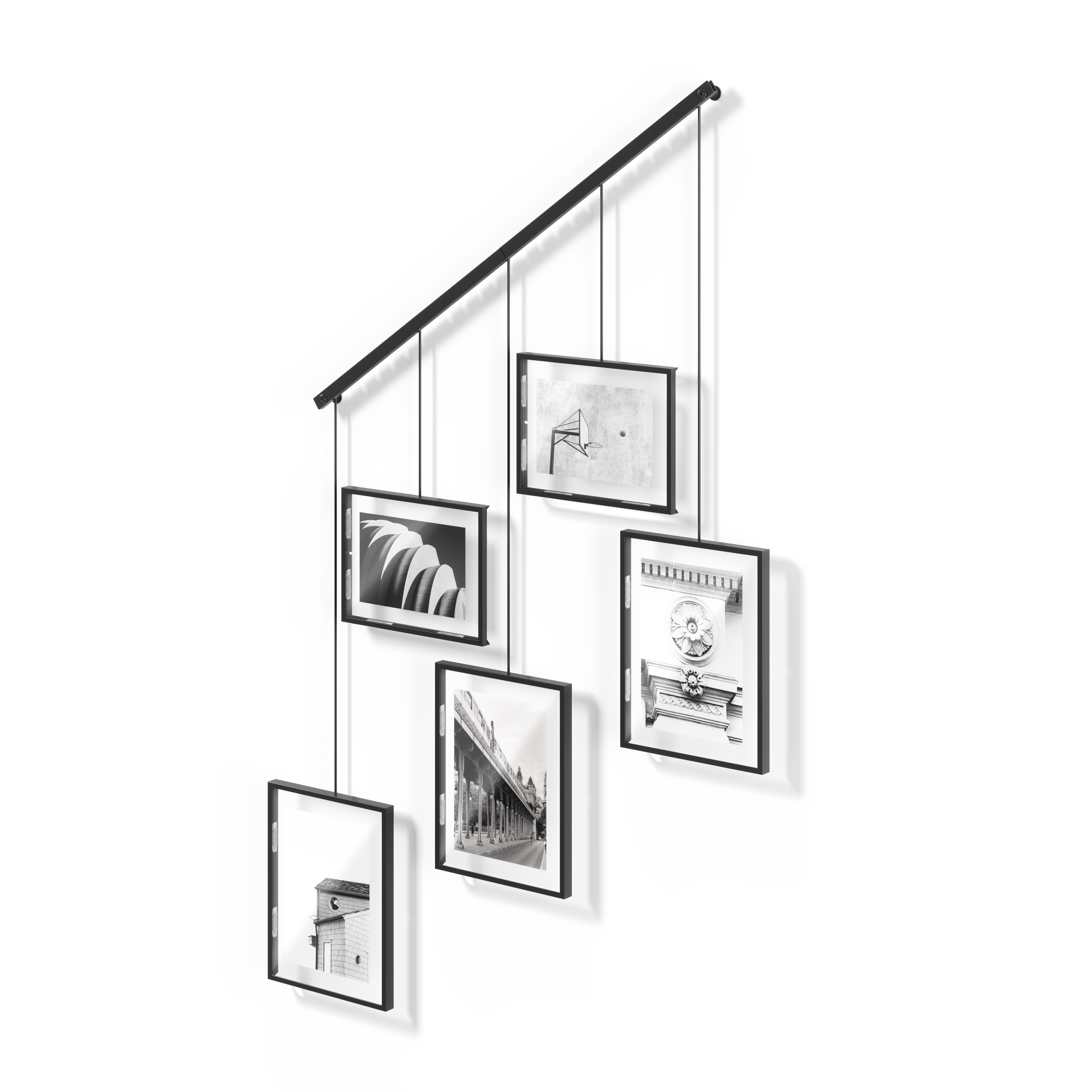 Exhibit Gallery Picture Frame Set of 5