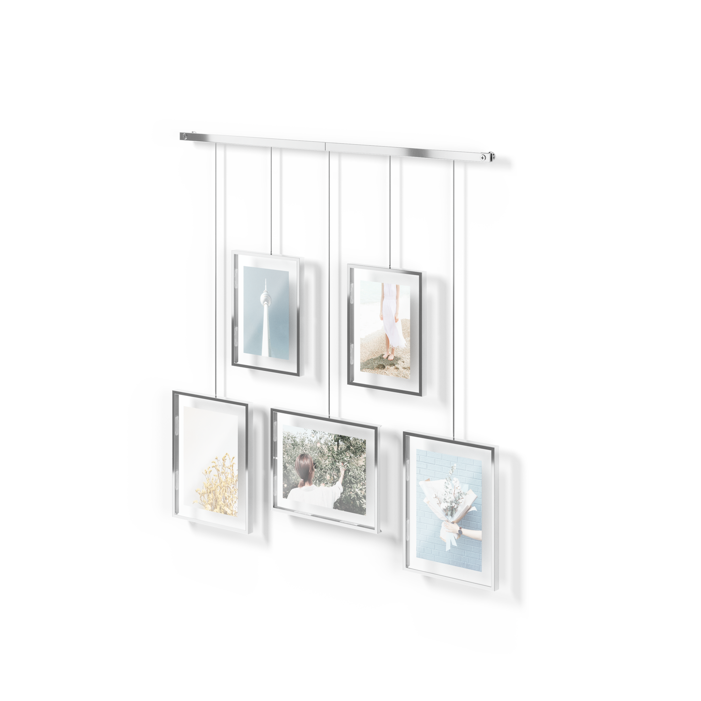 Exhibit Gallery Picture Frame Set of 5