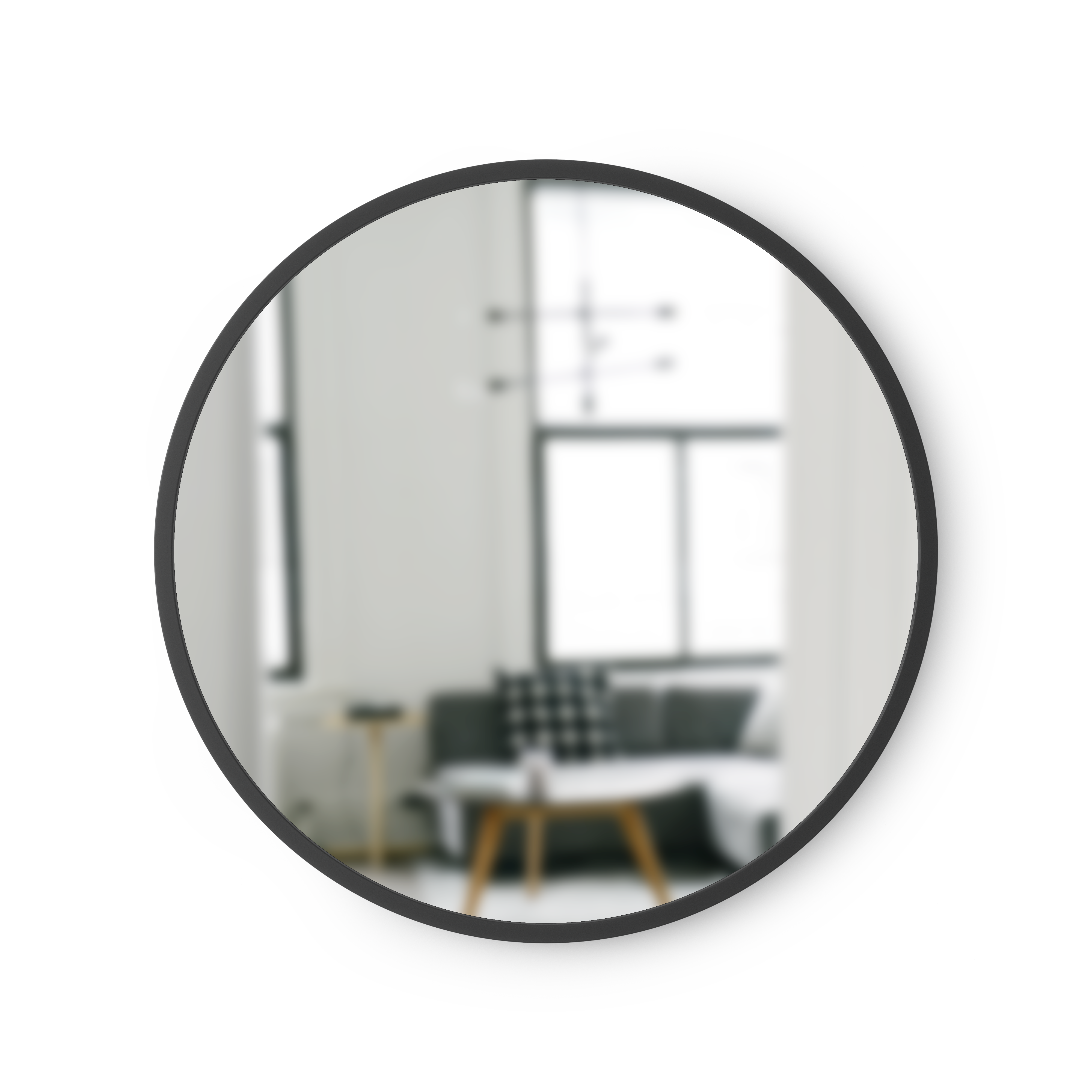 Hub Decorative Round Wall Mirror