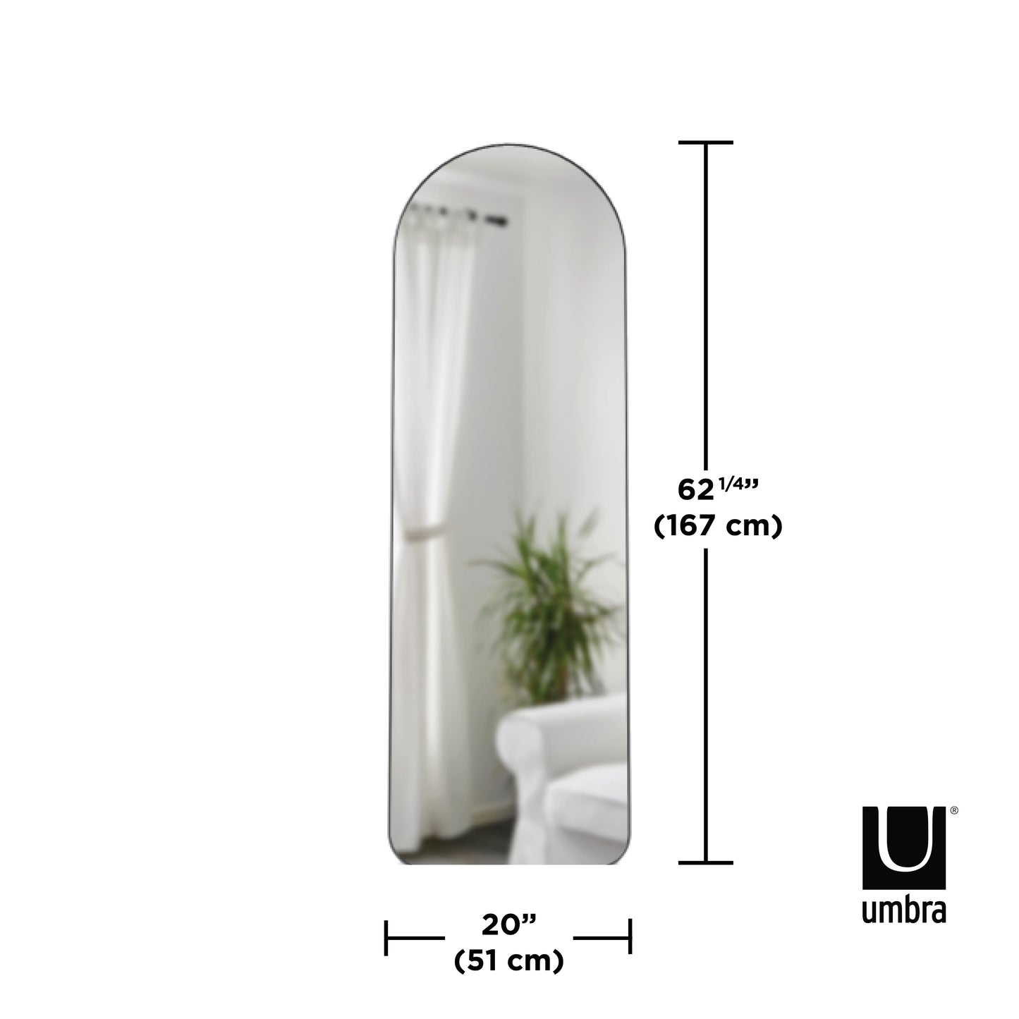 Hubba Arched Mirror