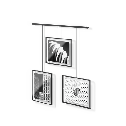Exhibit Set of Three 8x10 Picture Frames