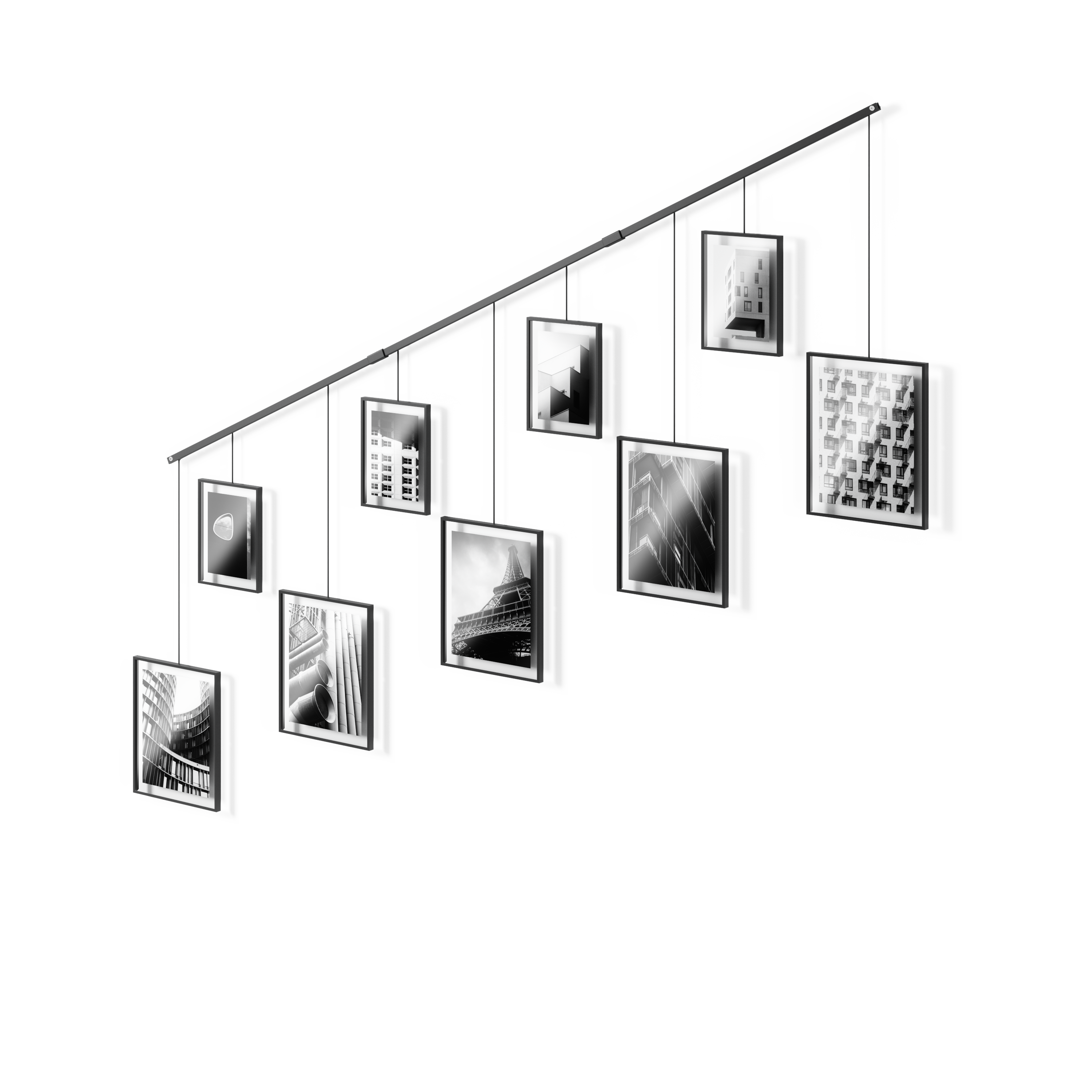 Exhibit Gallery Frames, Set of 9