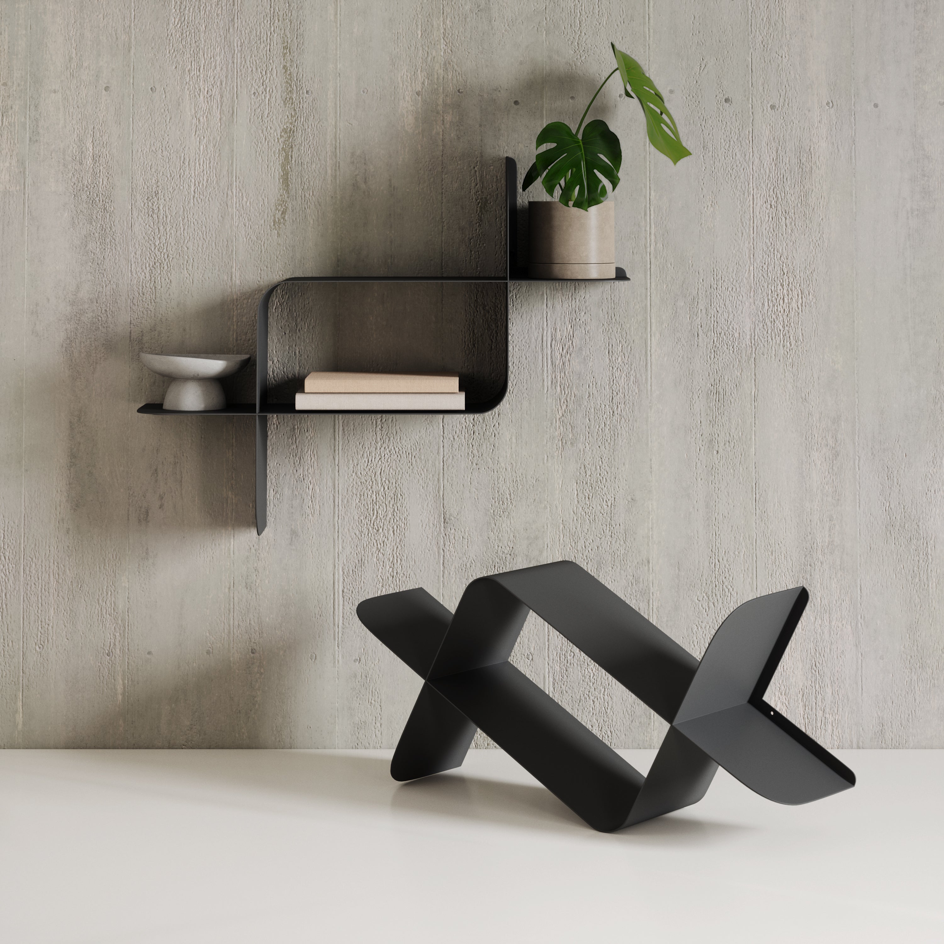 Montage Metal Shelves