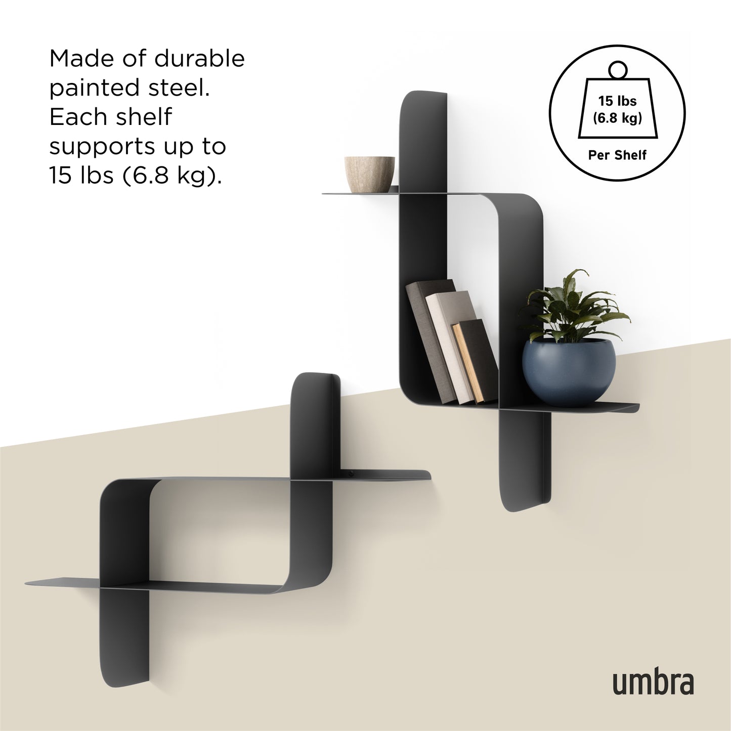 Montage Metal Shelves