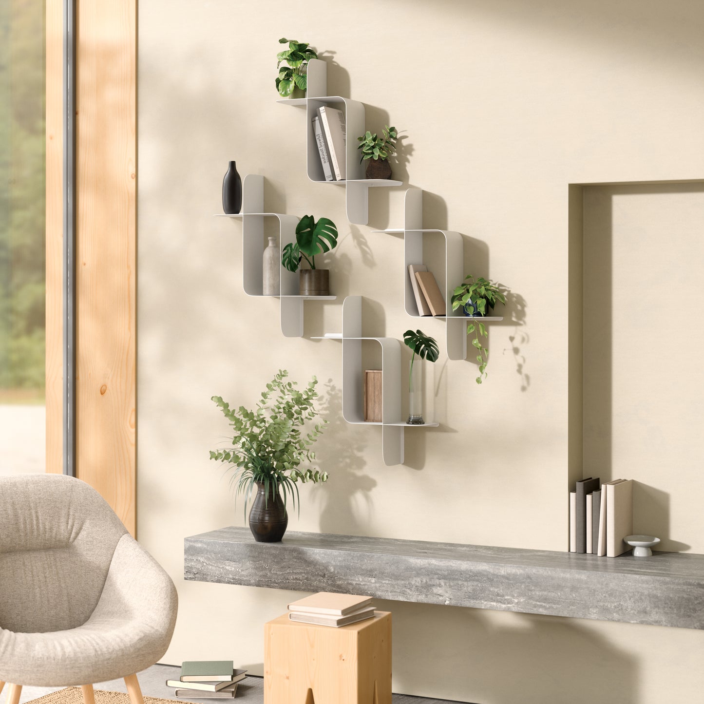 Montage Metal Shelves