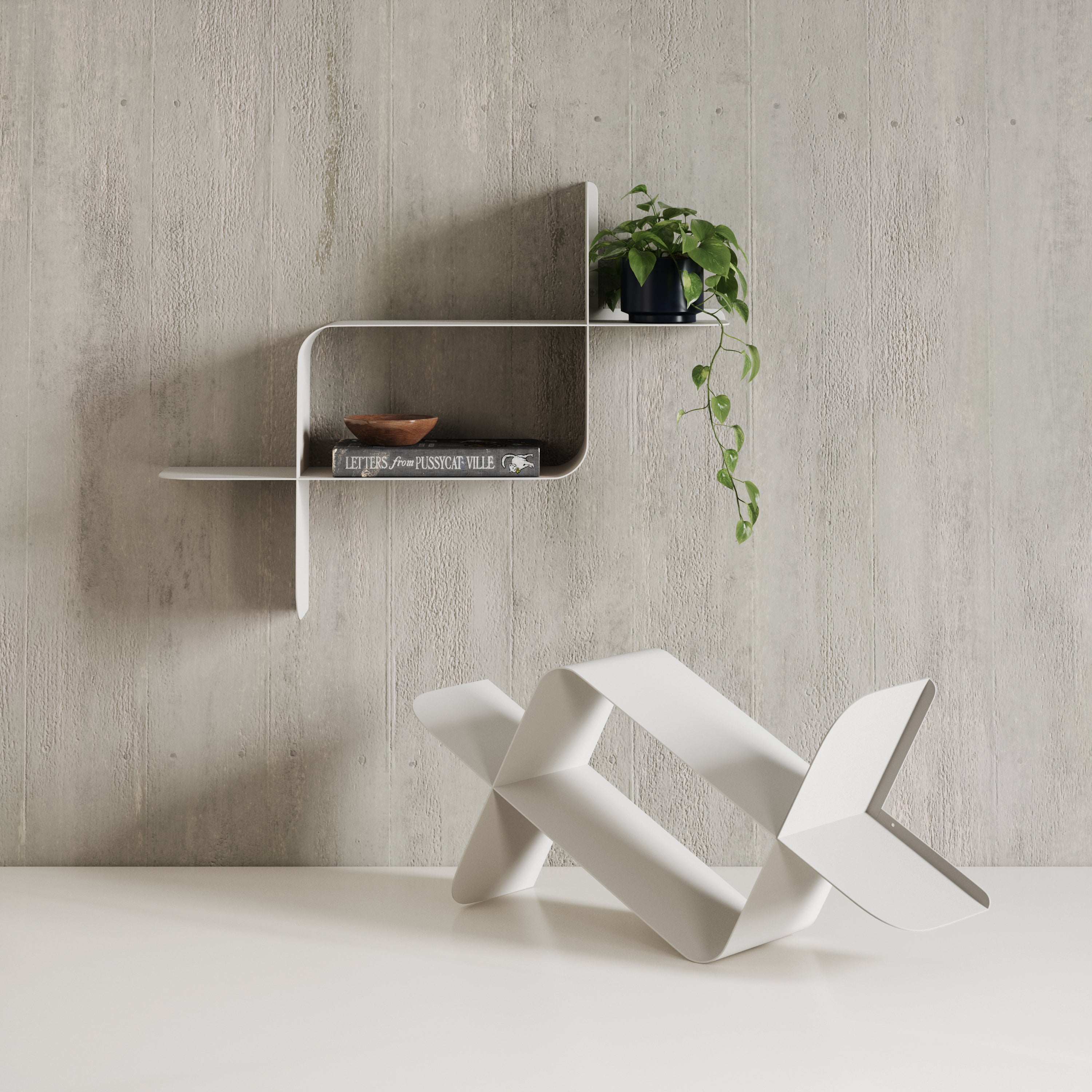 Montage Metal Shelves