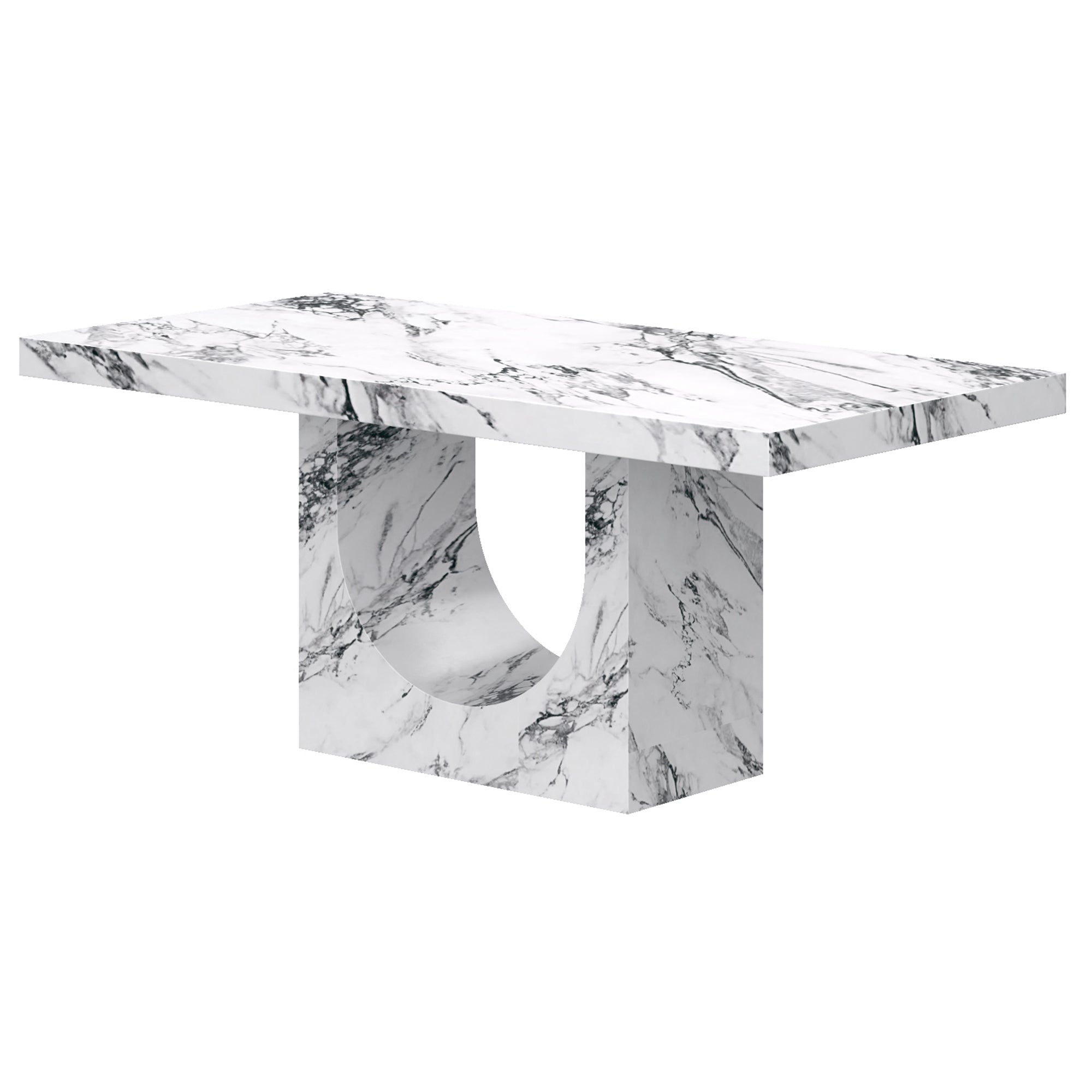 Aurelia Dining Table Bulgari White