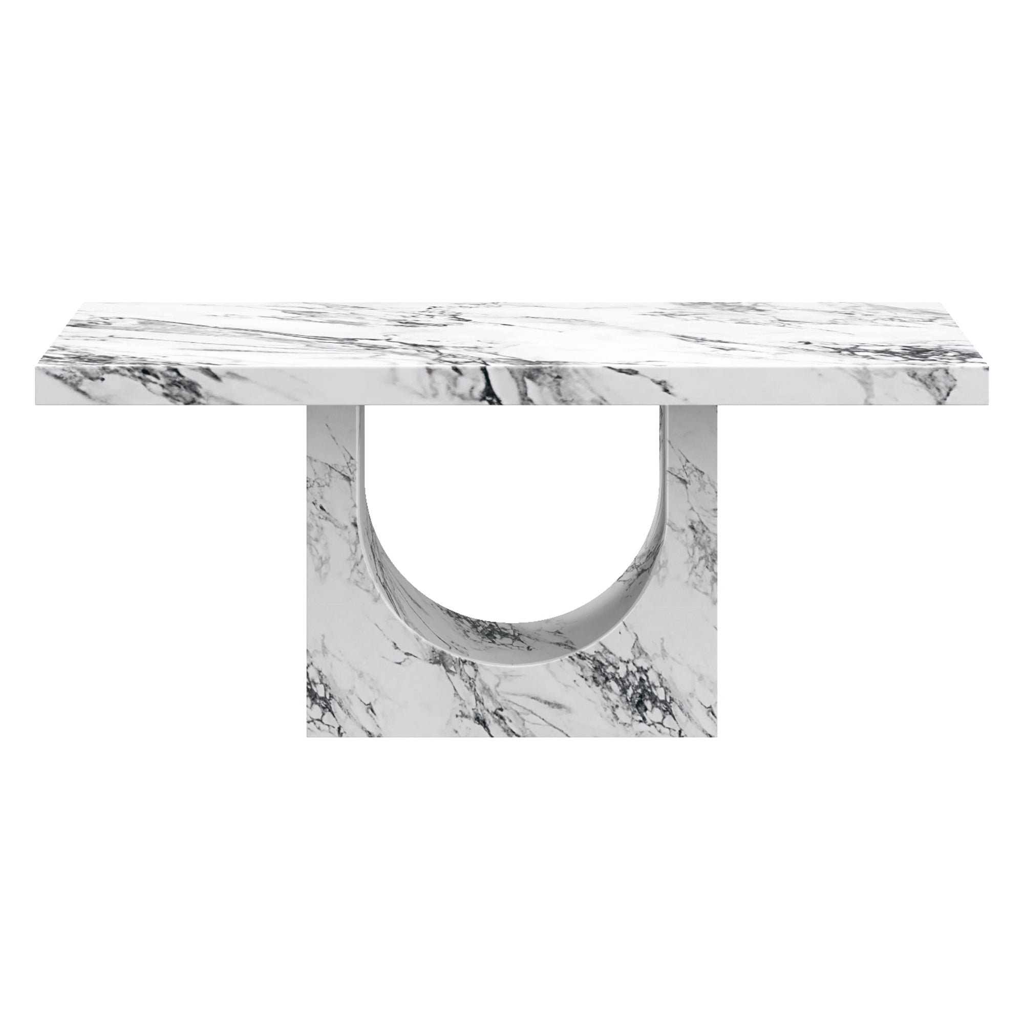 Aurelia Dining Table Bulgari White