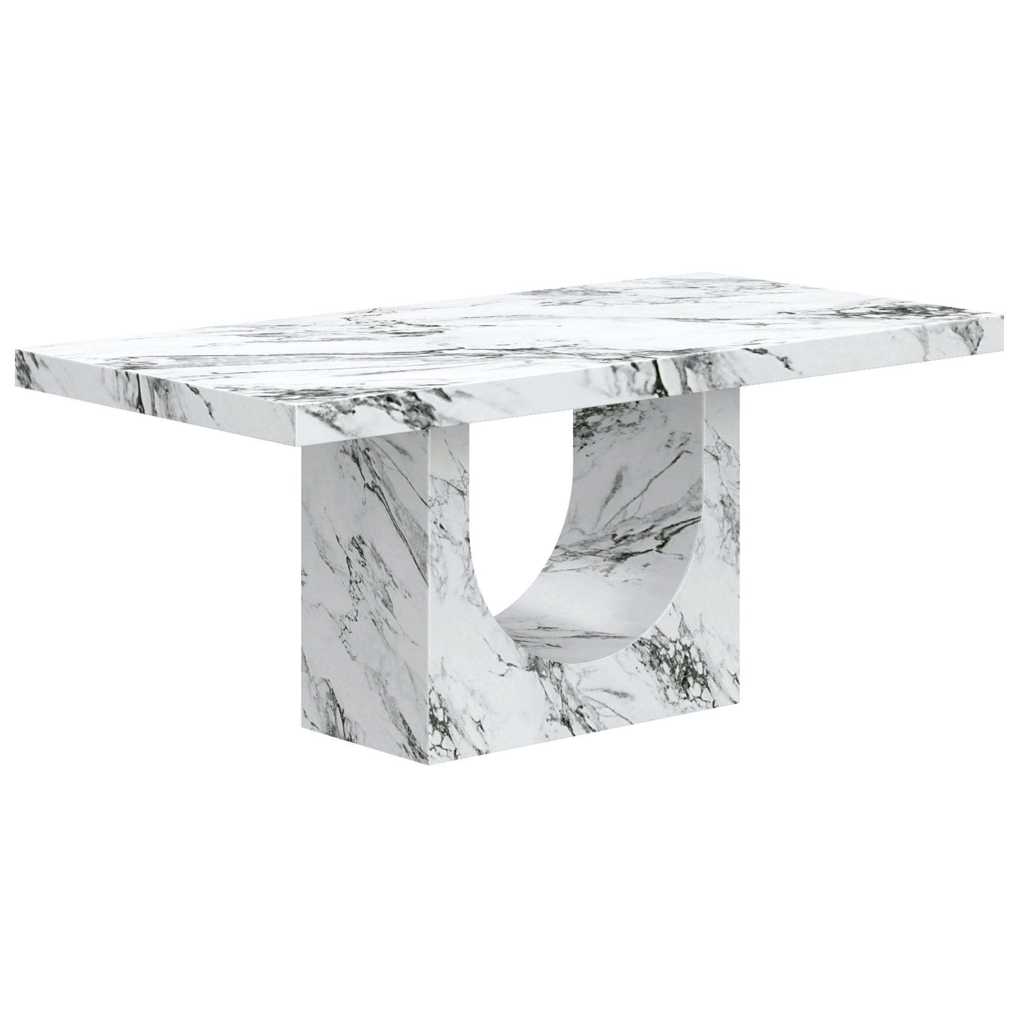 Aurelia Dining Table Bulgari White