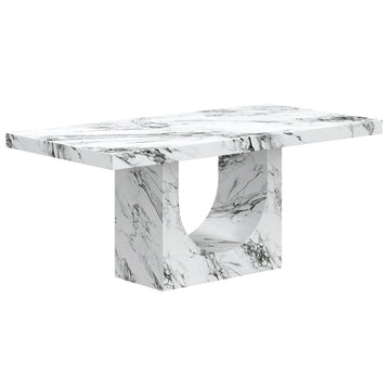 Aurelia Dining Table Bulgari White