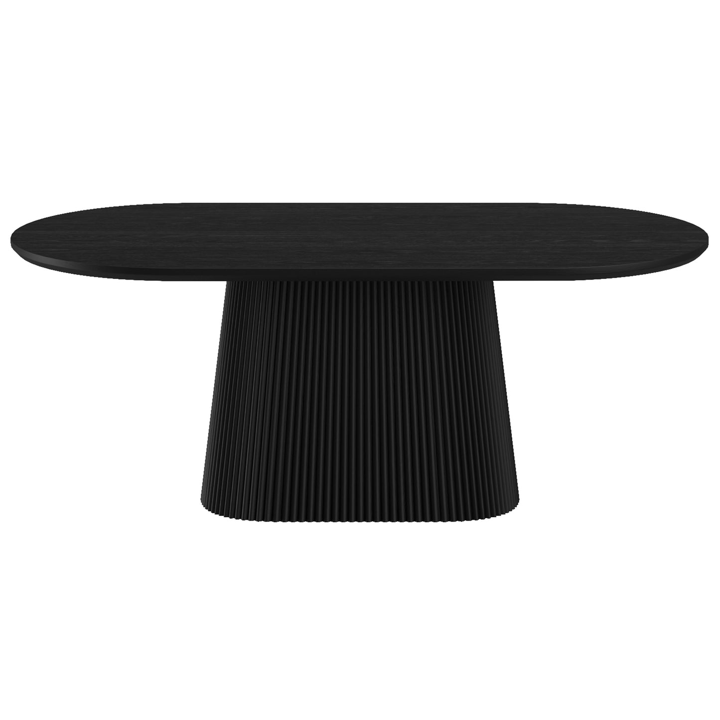 TOVAS-OVAL DINING TABLE-BLACK