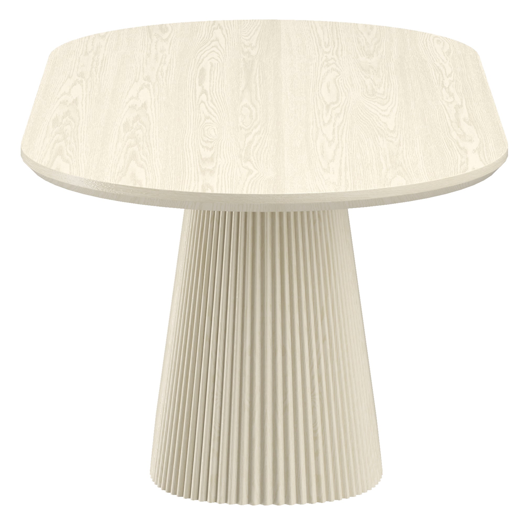 Tovas Oval Dining Table Ivory