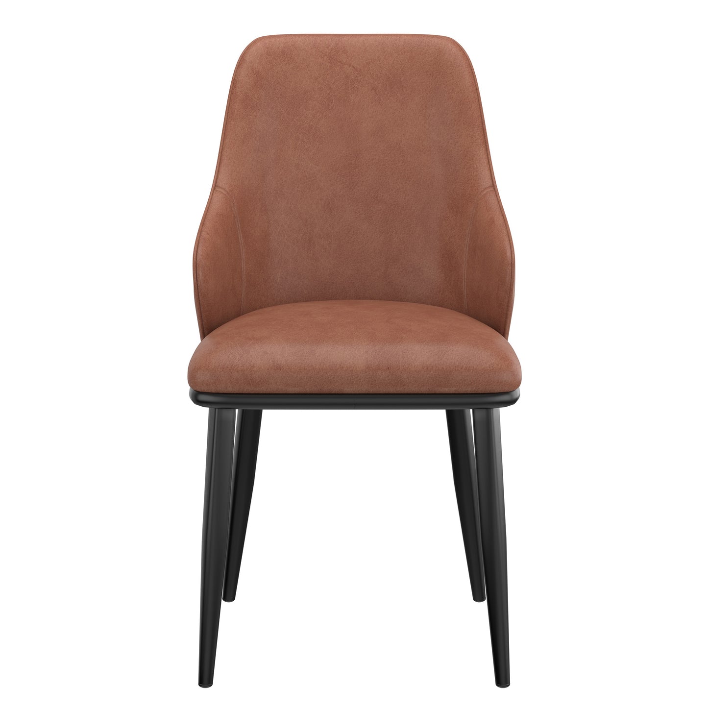 KASH-SIDE CHAIR-SADDLE PU