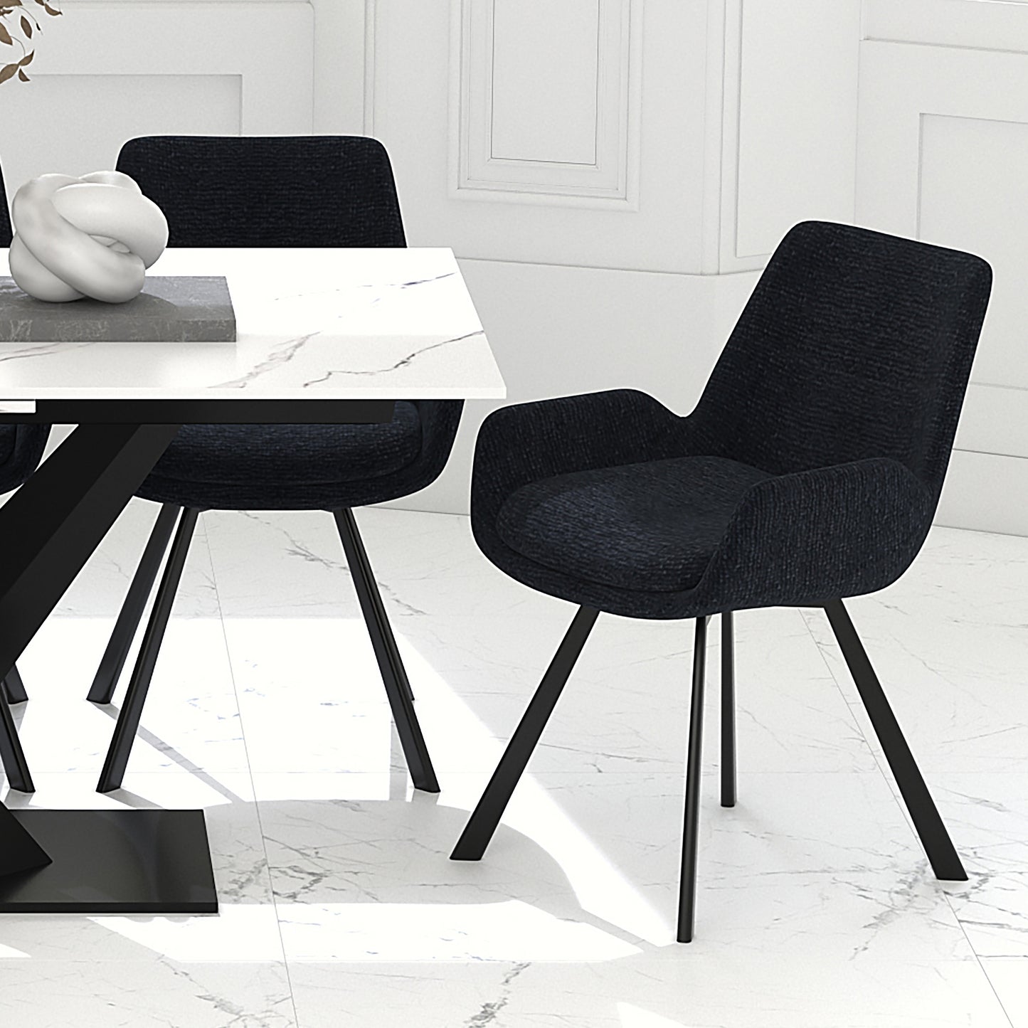 SIGNY-DINING CHAIR-BLACK