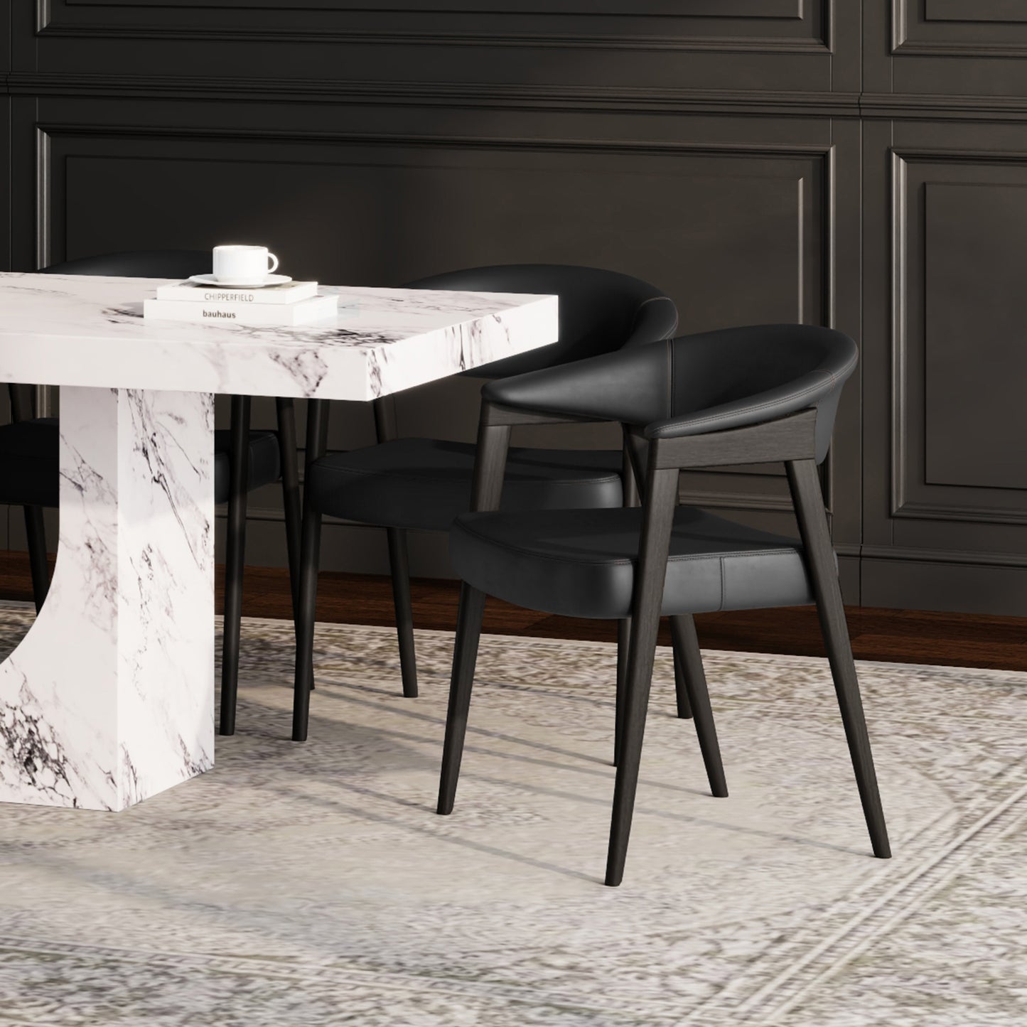 BEXLEY-DINING CHAIR-BLACK