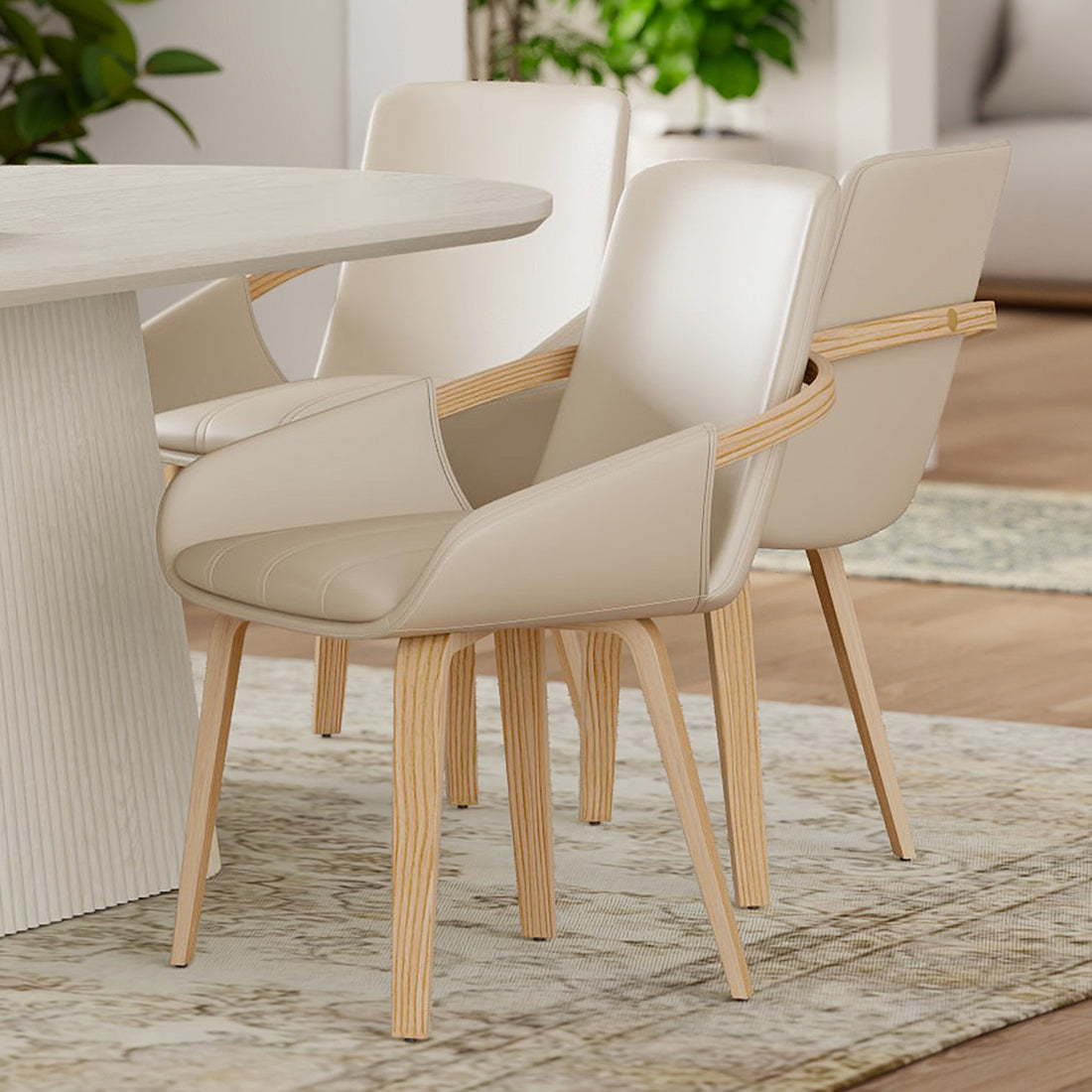 Caspian Dining Chairs Sand