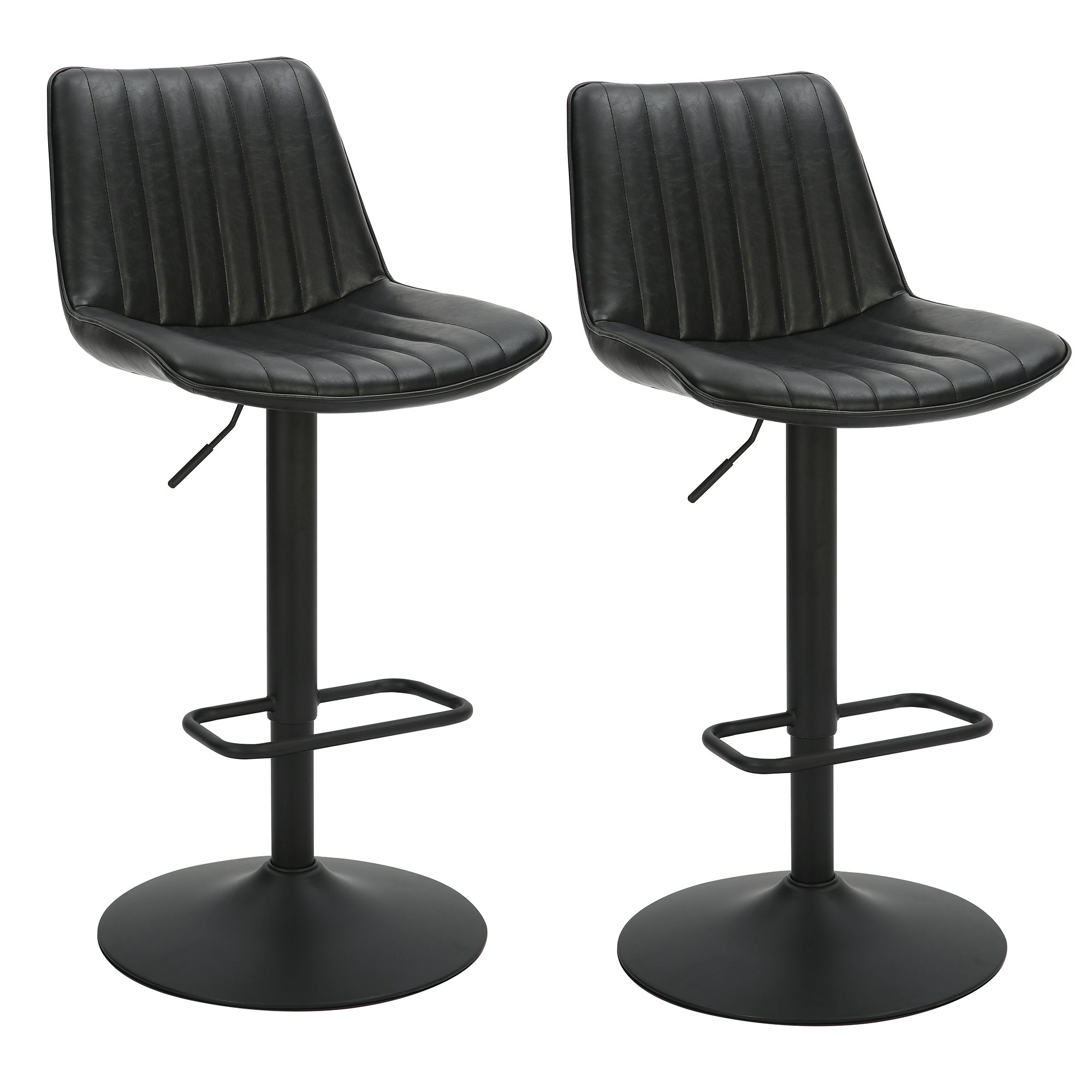Kosi Air Lift Stools Black