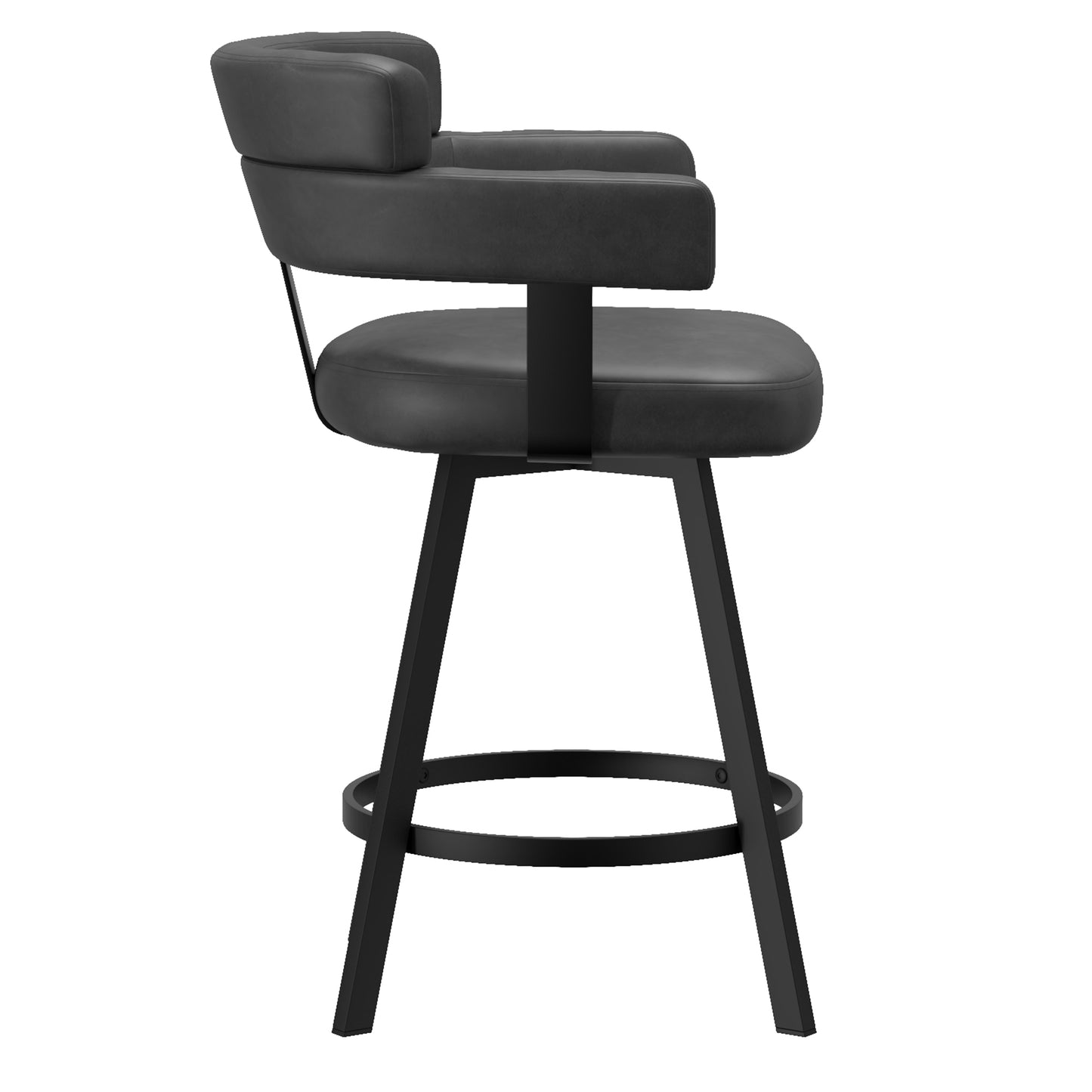 Oberon Counter Stools Charcoal