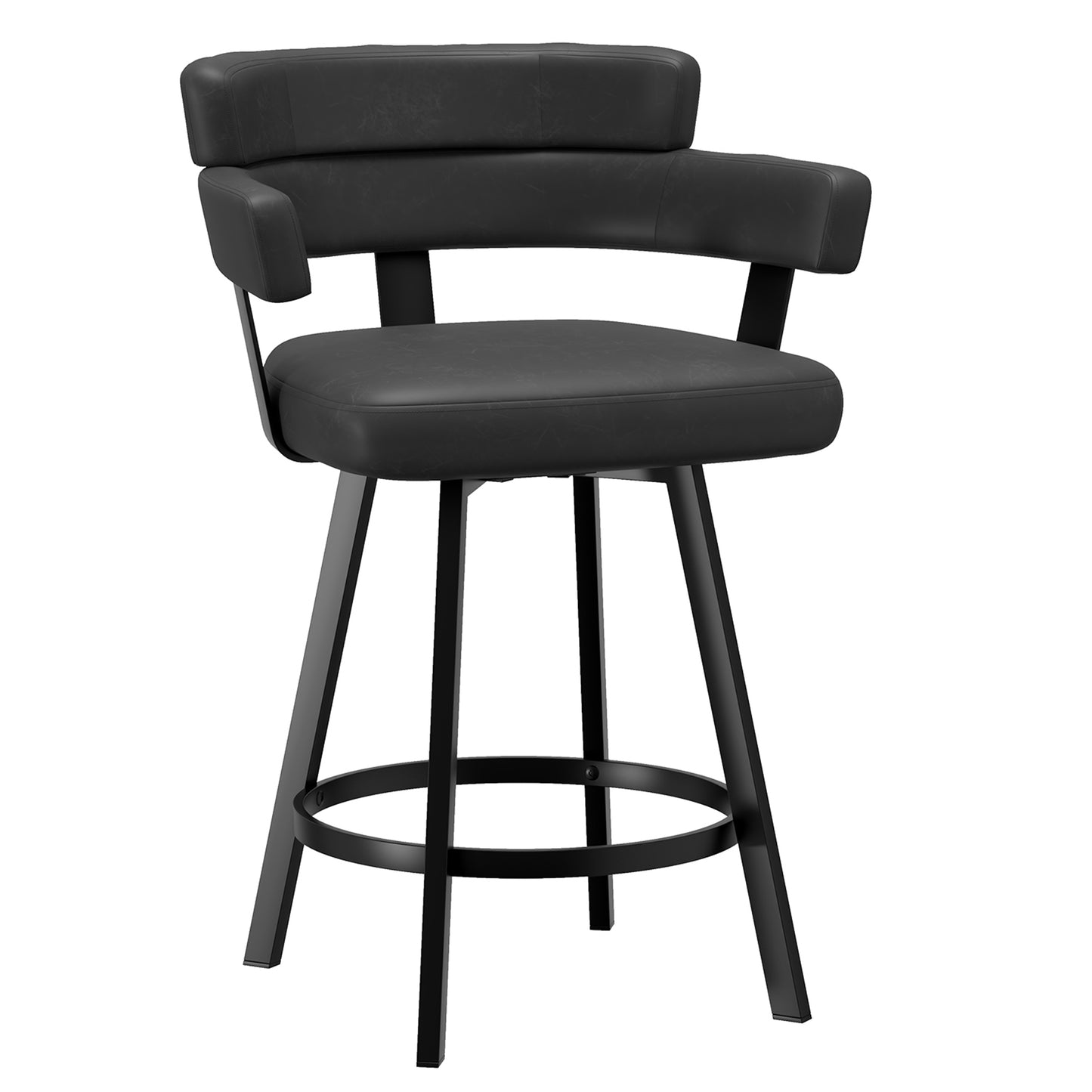 Oberon Counter Stools Charcoal