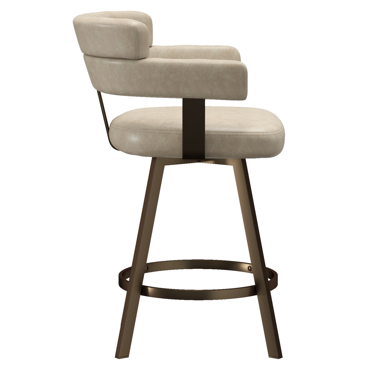 Oberon Counter Stools Ivory