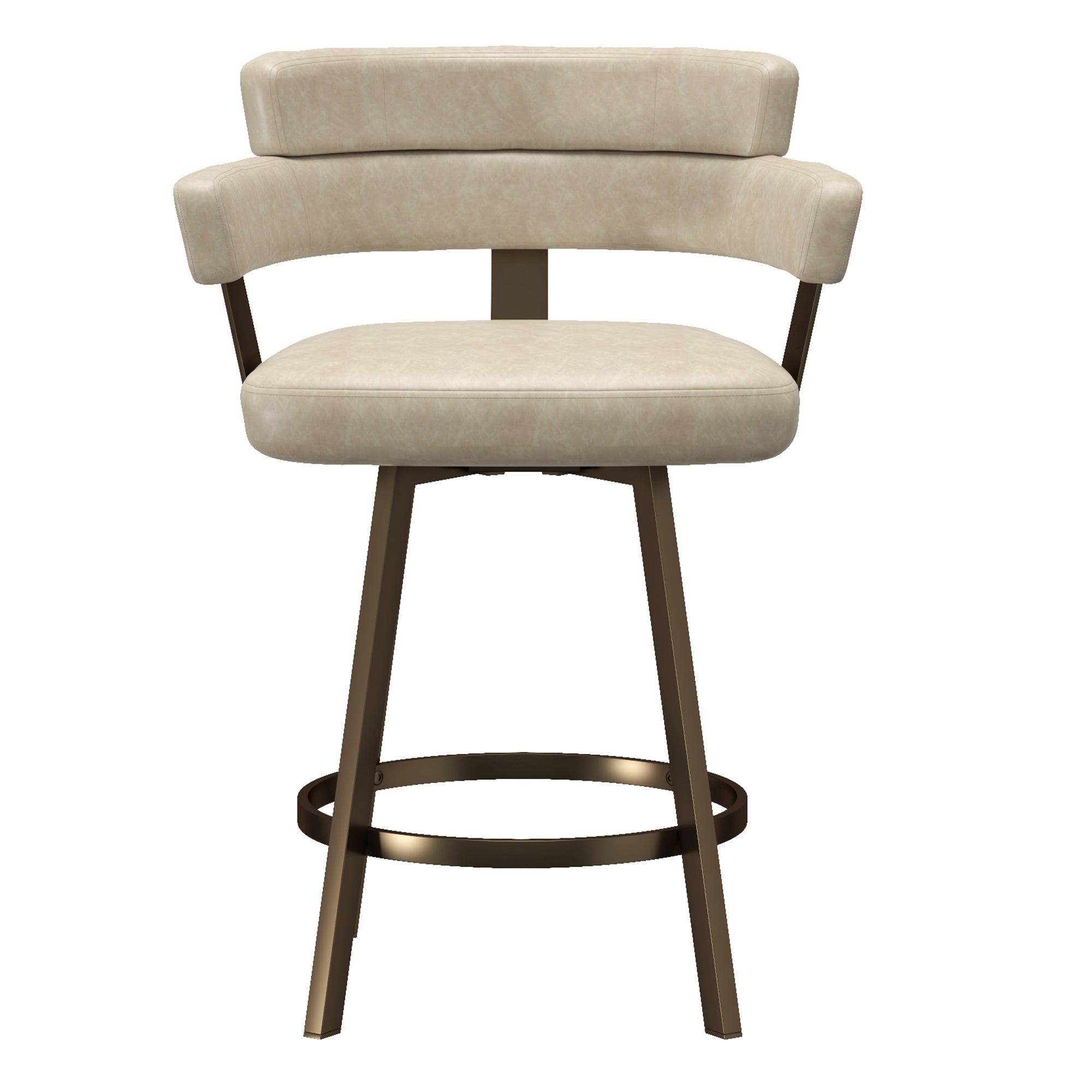 Oberon Counter Stools Ivory
