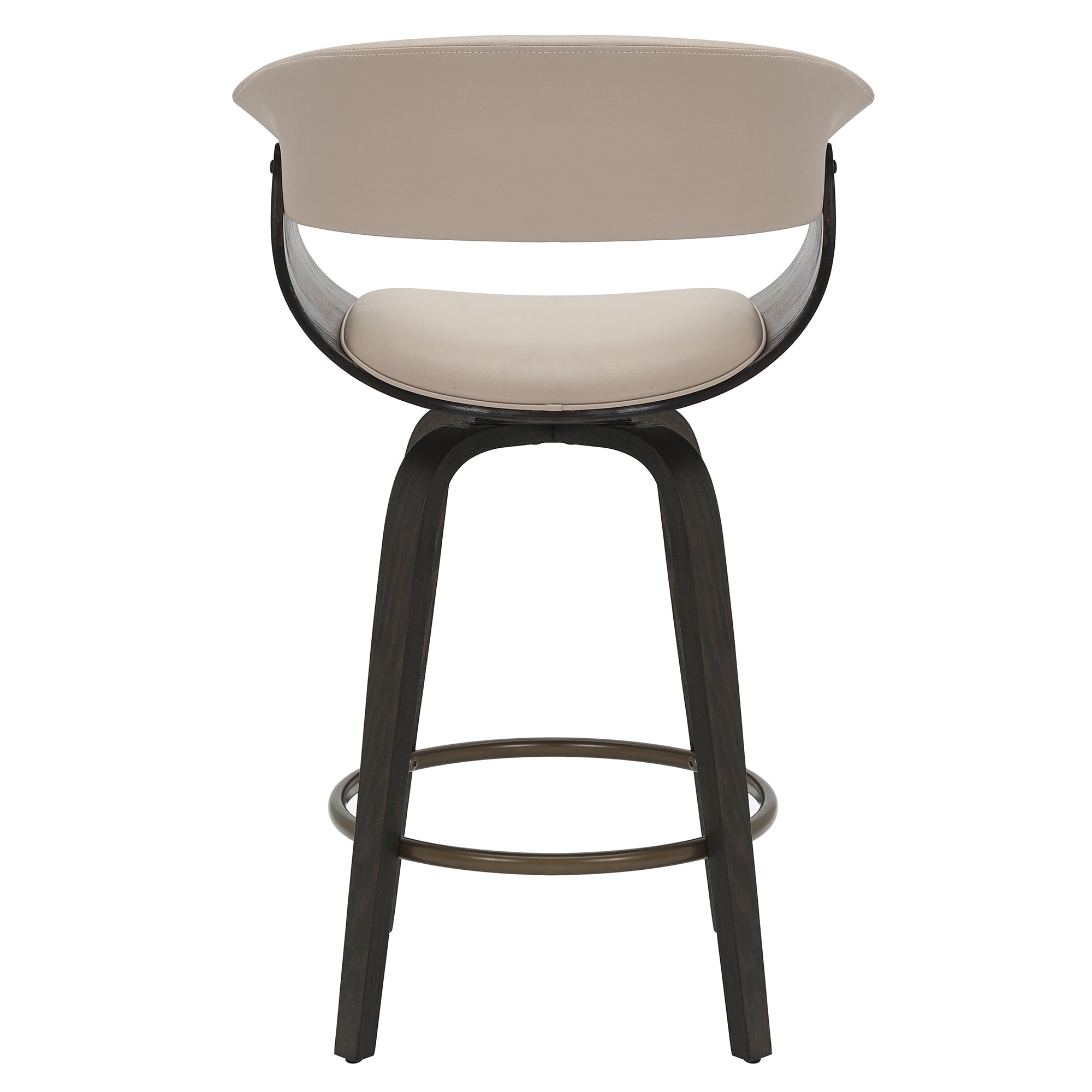 Holt Counter Stools Mushroom Walnut