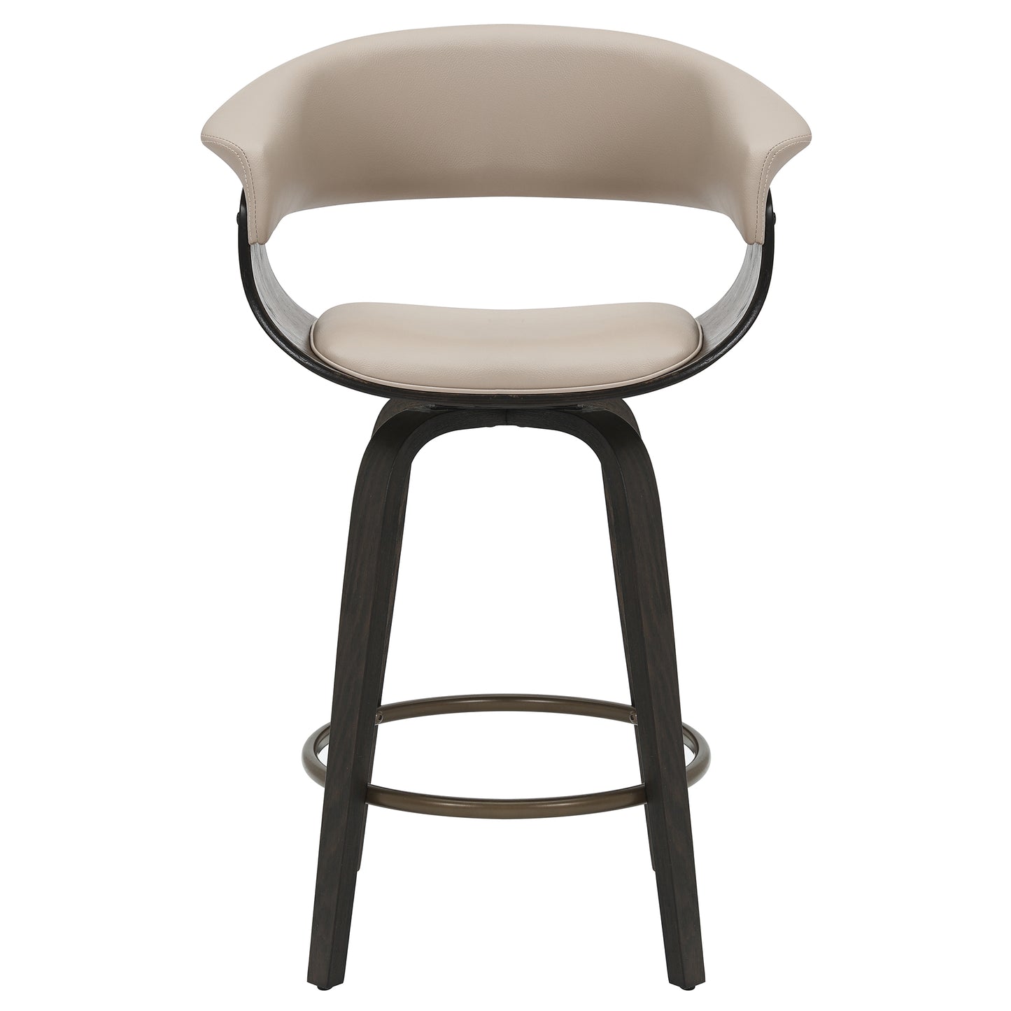 Holt Counter Stools Mushroom Walnut