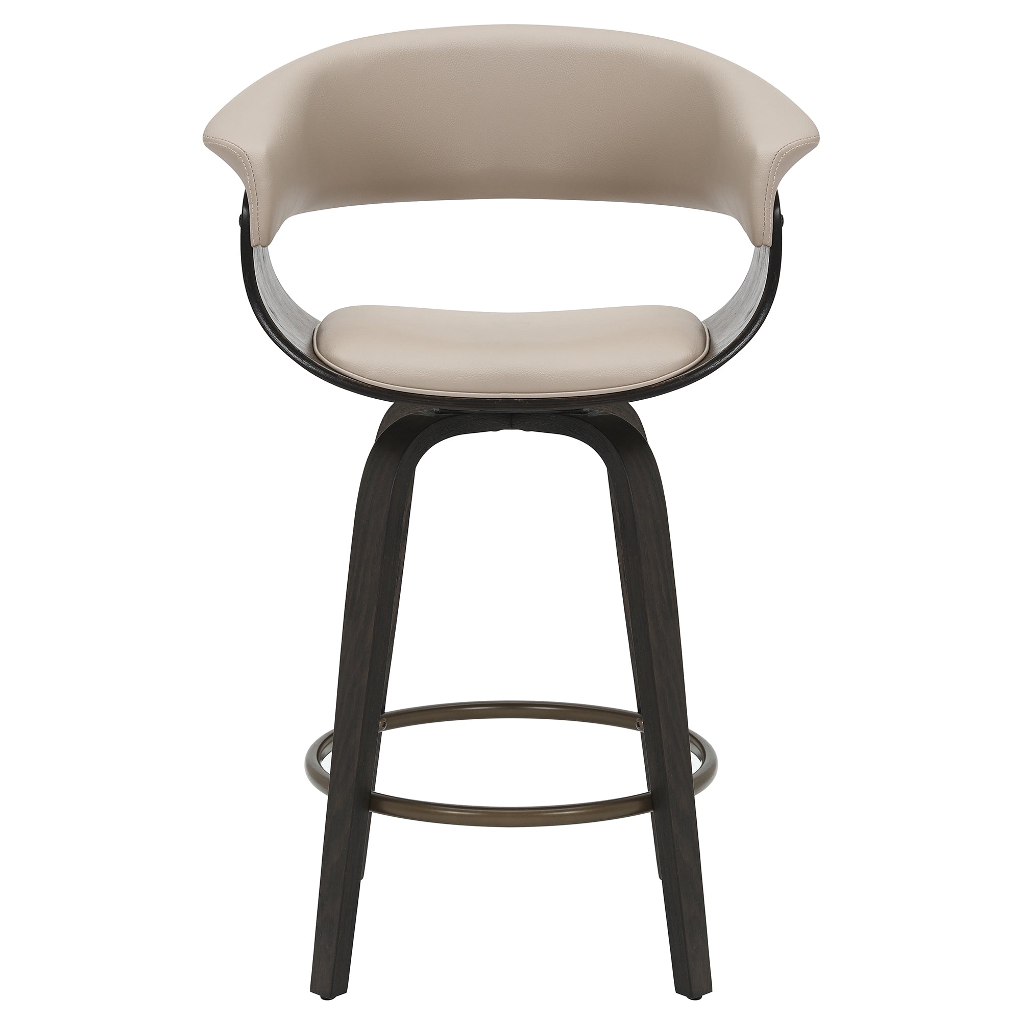 Holt Counter Stools Mushroom Walnut