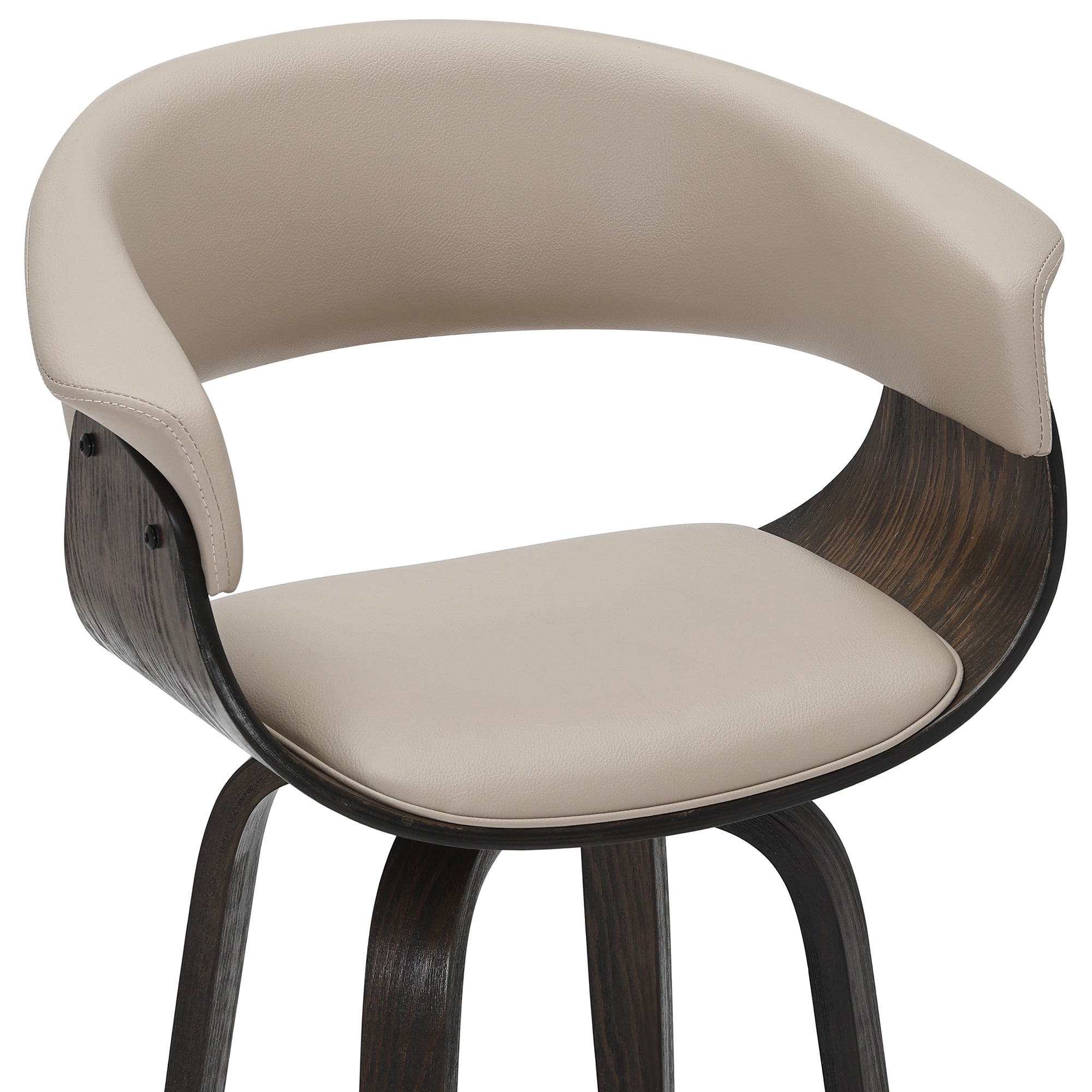 Holt Counter Stools Mushroom Walnut