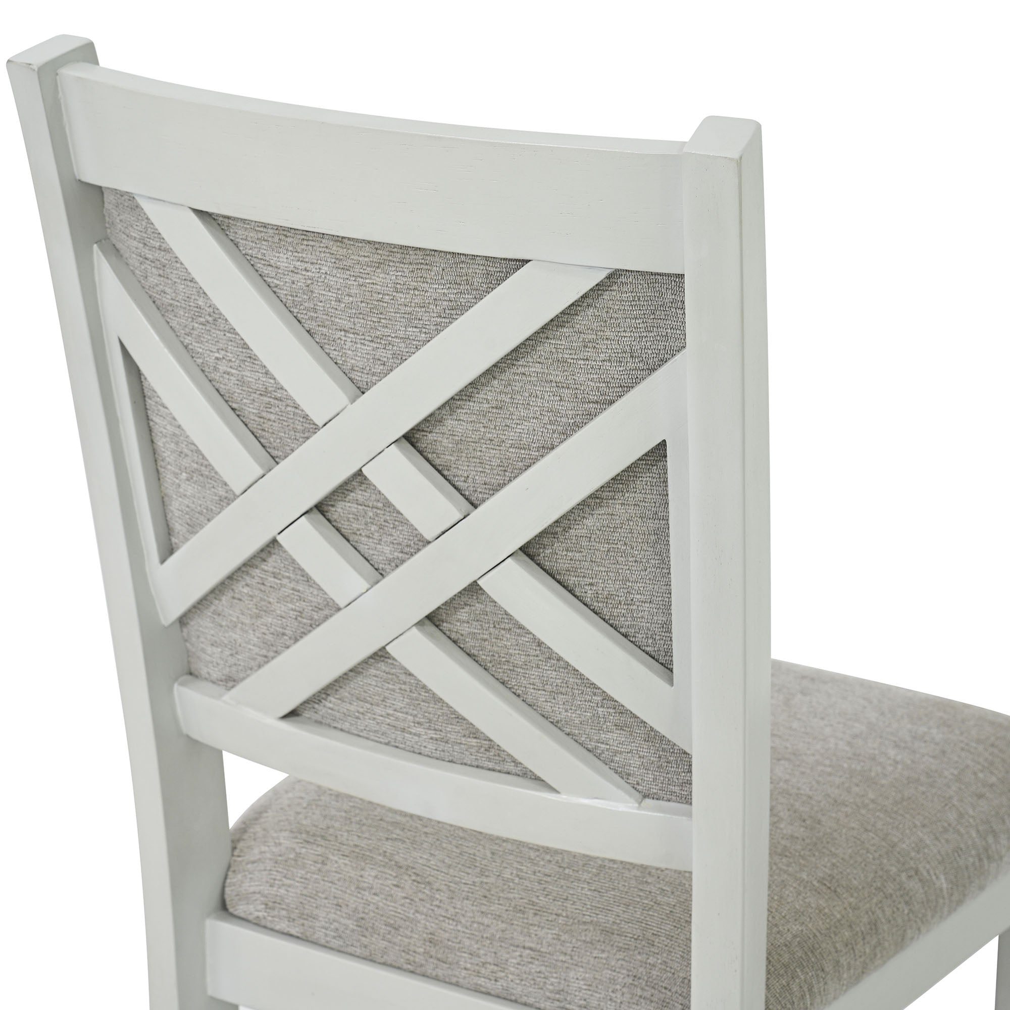 Samuel 5PC Dining Set White Wash